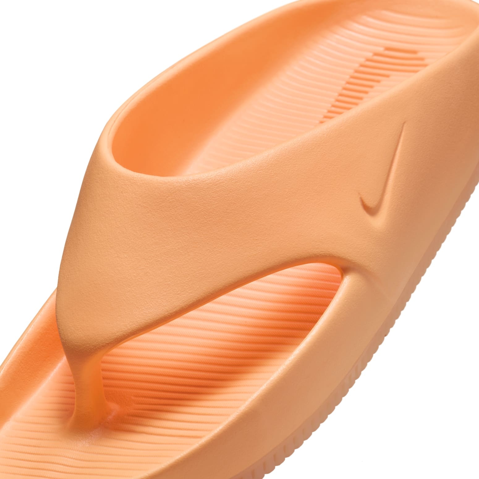 (WMNS) Nike Calm Flip Flop 'Peach Cream' FD4115-800 - 5