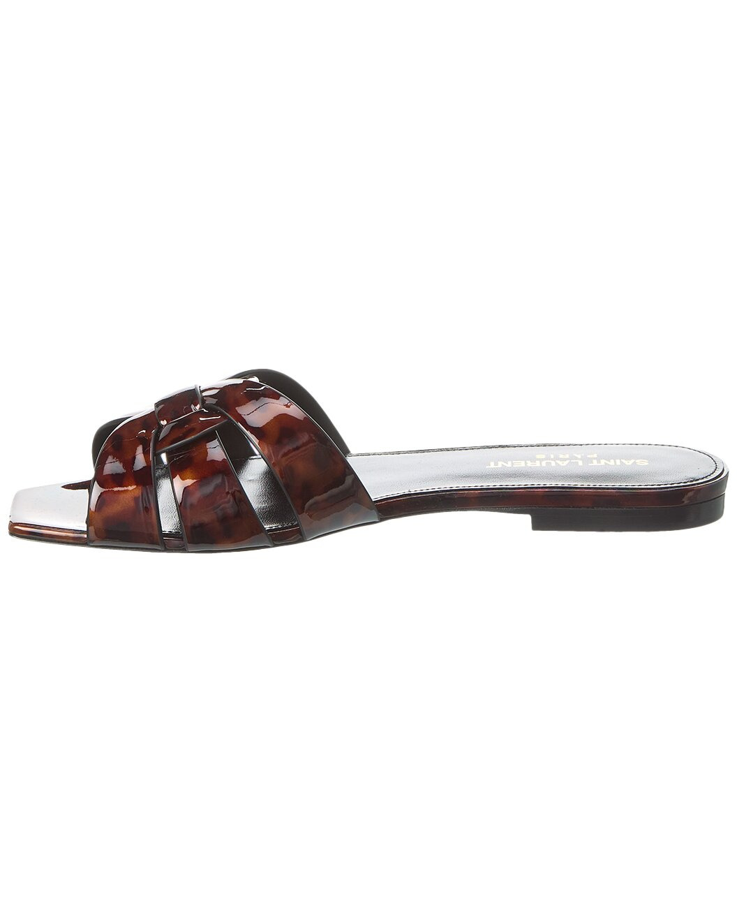 Saint Laurent Tribute Patent Sandal - 2