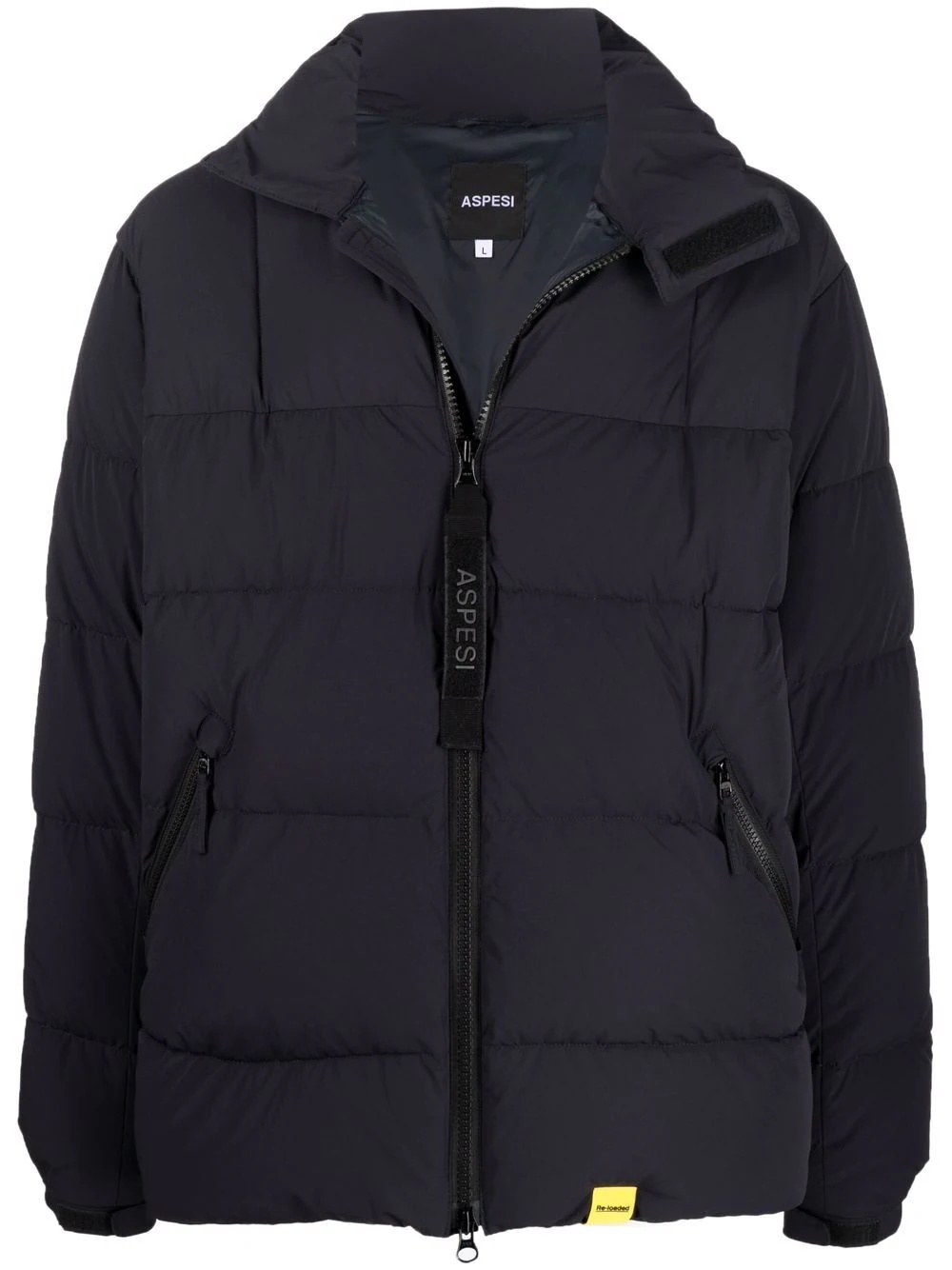 high-neck down jacket - 1