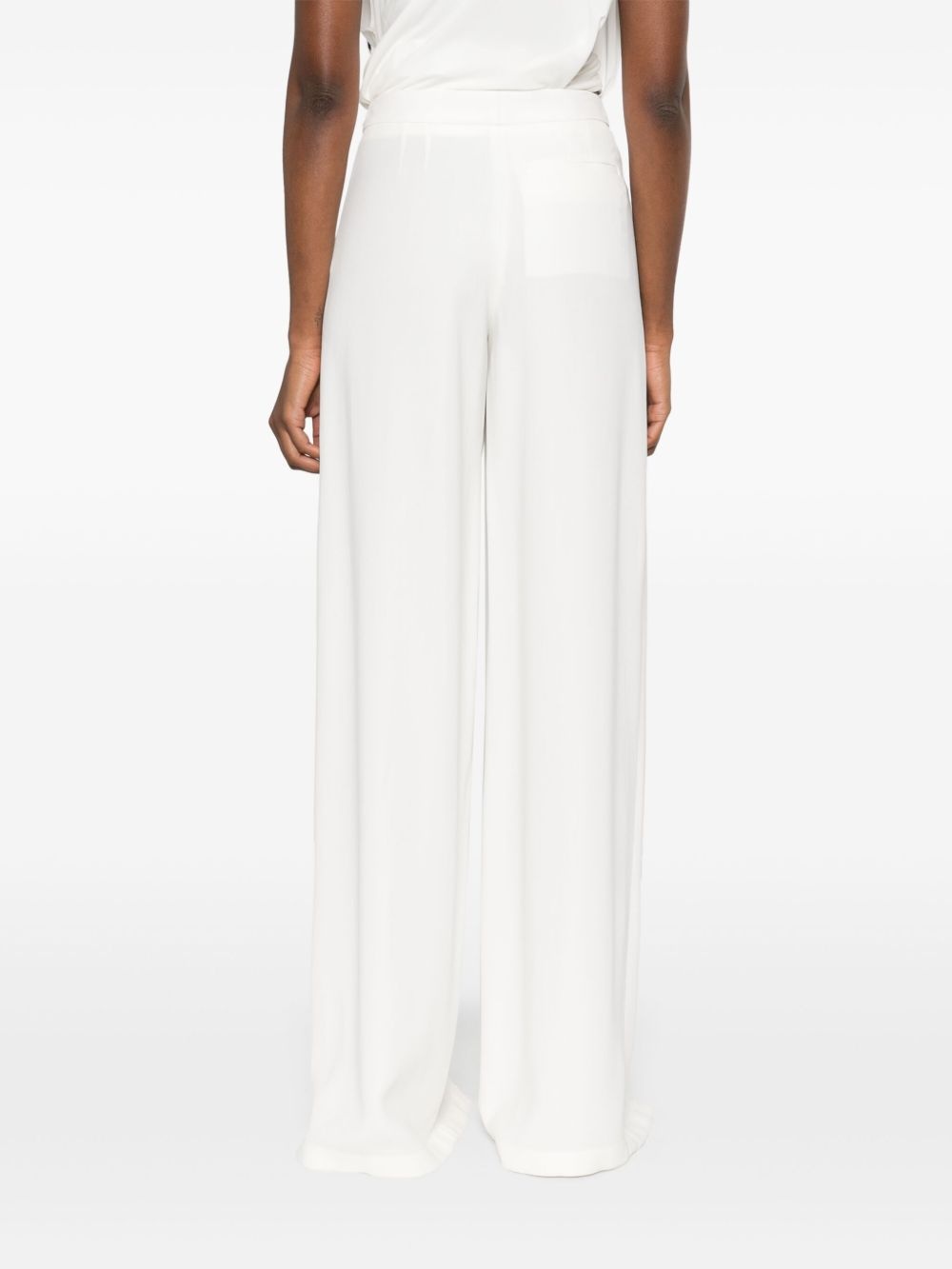 slit buckled palazzo pants - 4