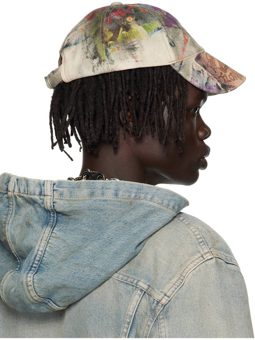 Multicolor Printed Cap - 3
