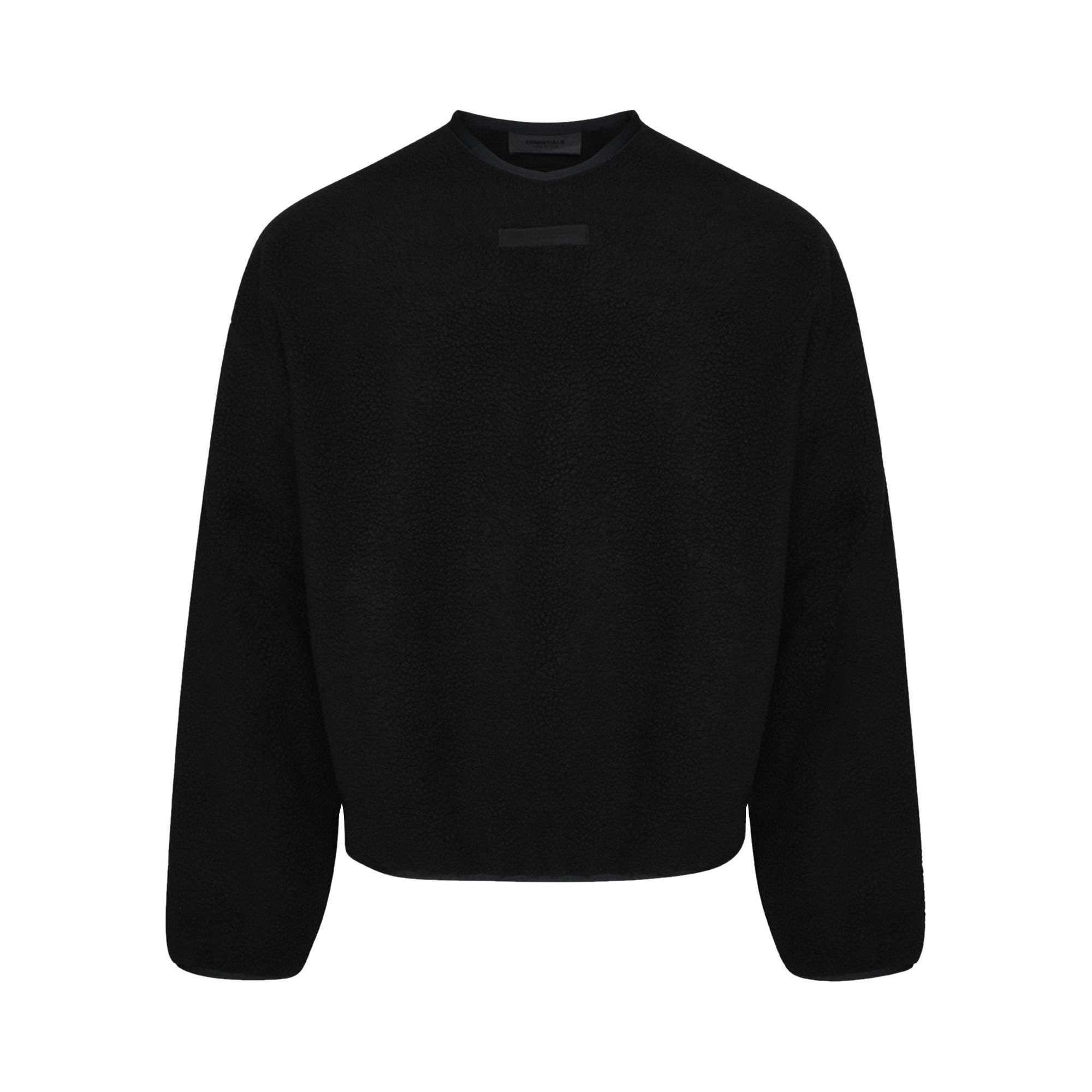 Fear of God Essentials Crewneck Sweater 'Jet Black' - 1