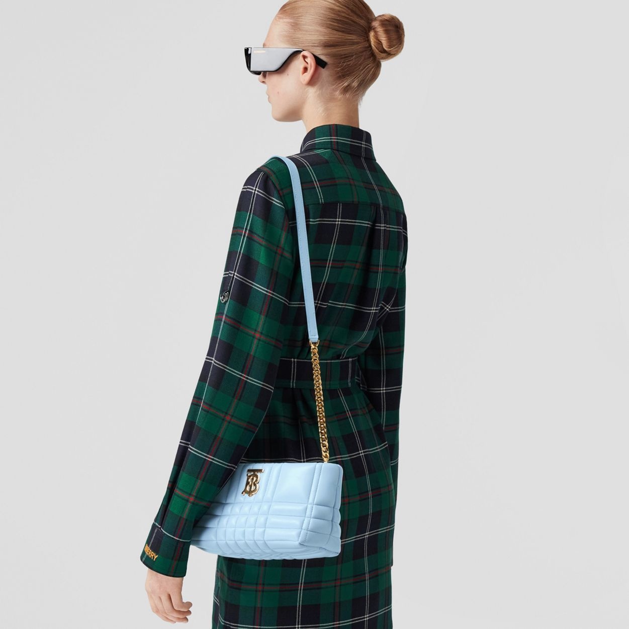 Small Quilted Lambskin Soft Lola Bag - 8