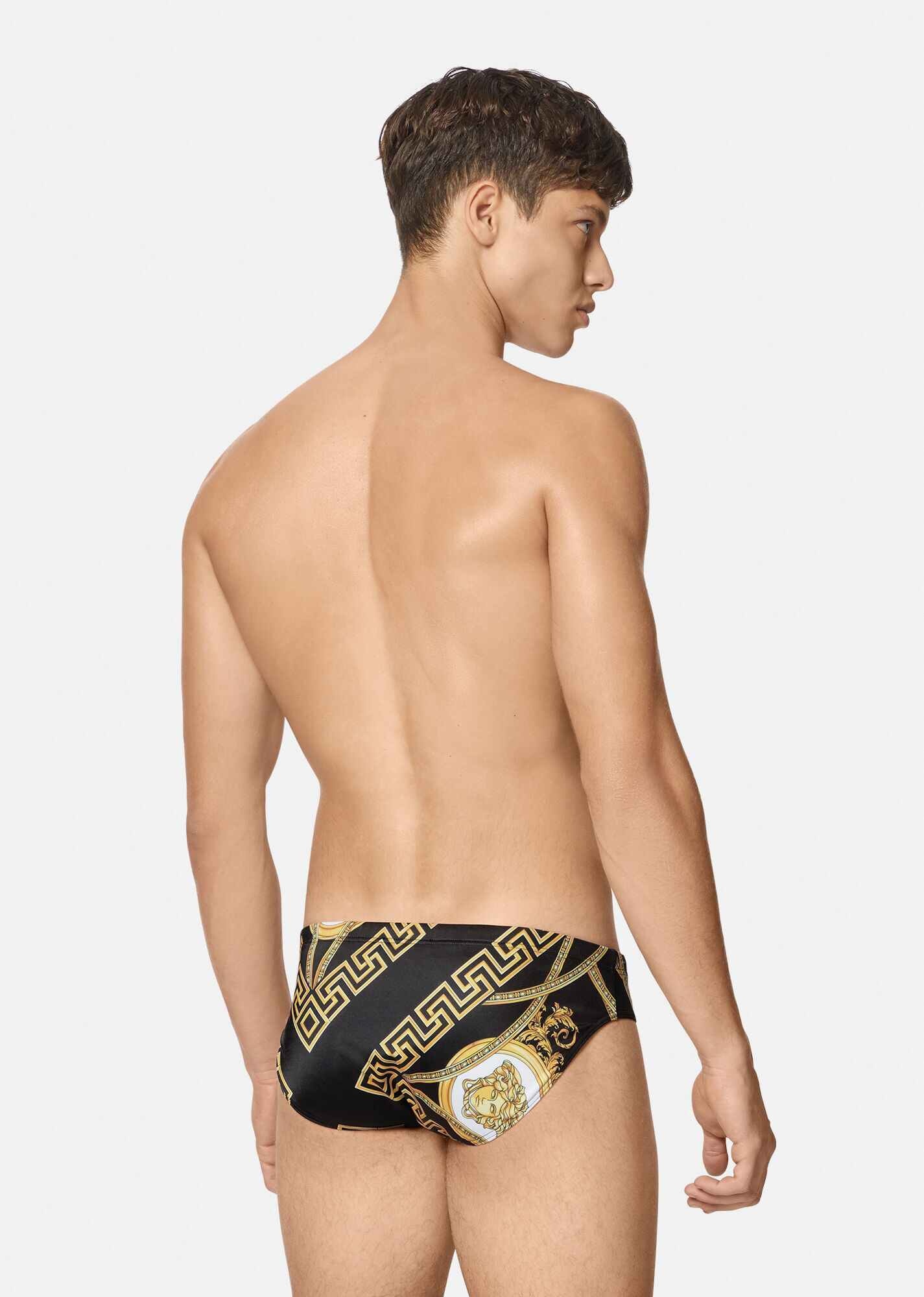 La Coupe Des Dieux Print Swim Briefs - 3