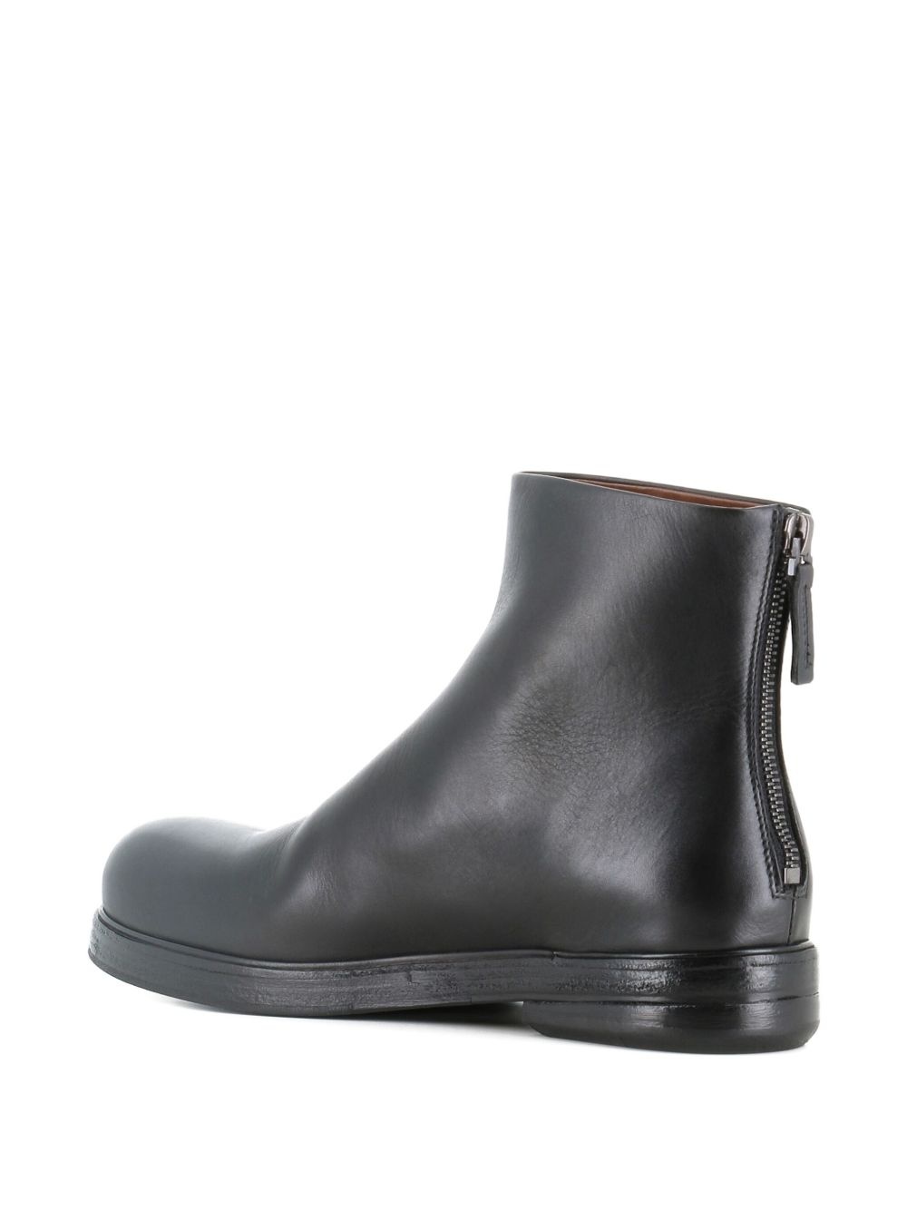 30mm Zucca Zeppa leather ankle boots - 3