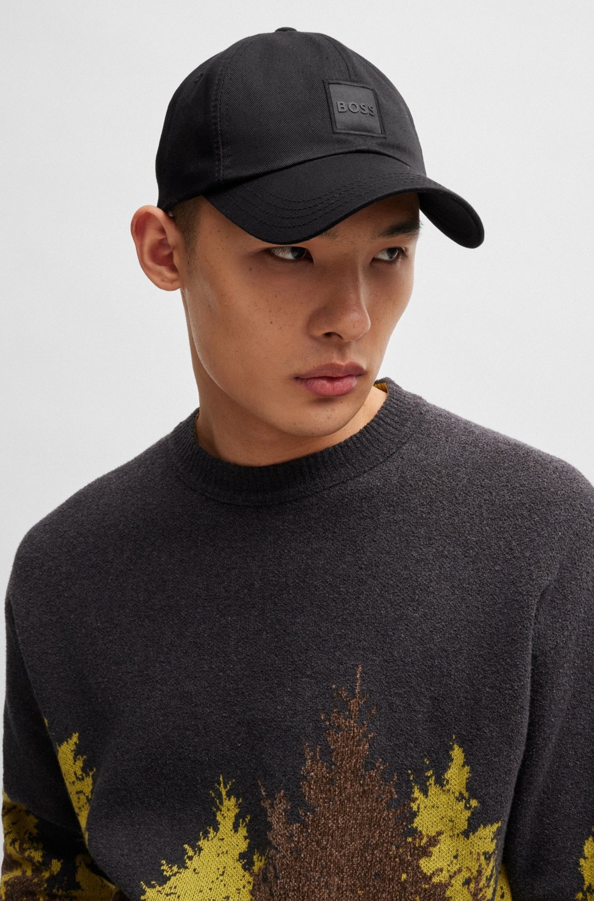 COTTON-TWILL CAP WITH LOGO PATCH - 4