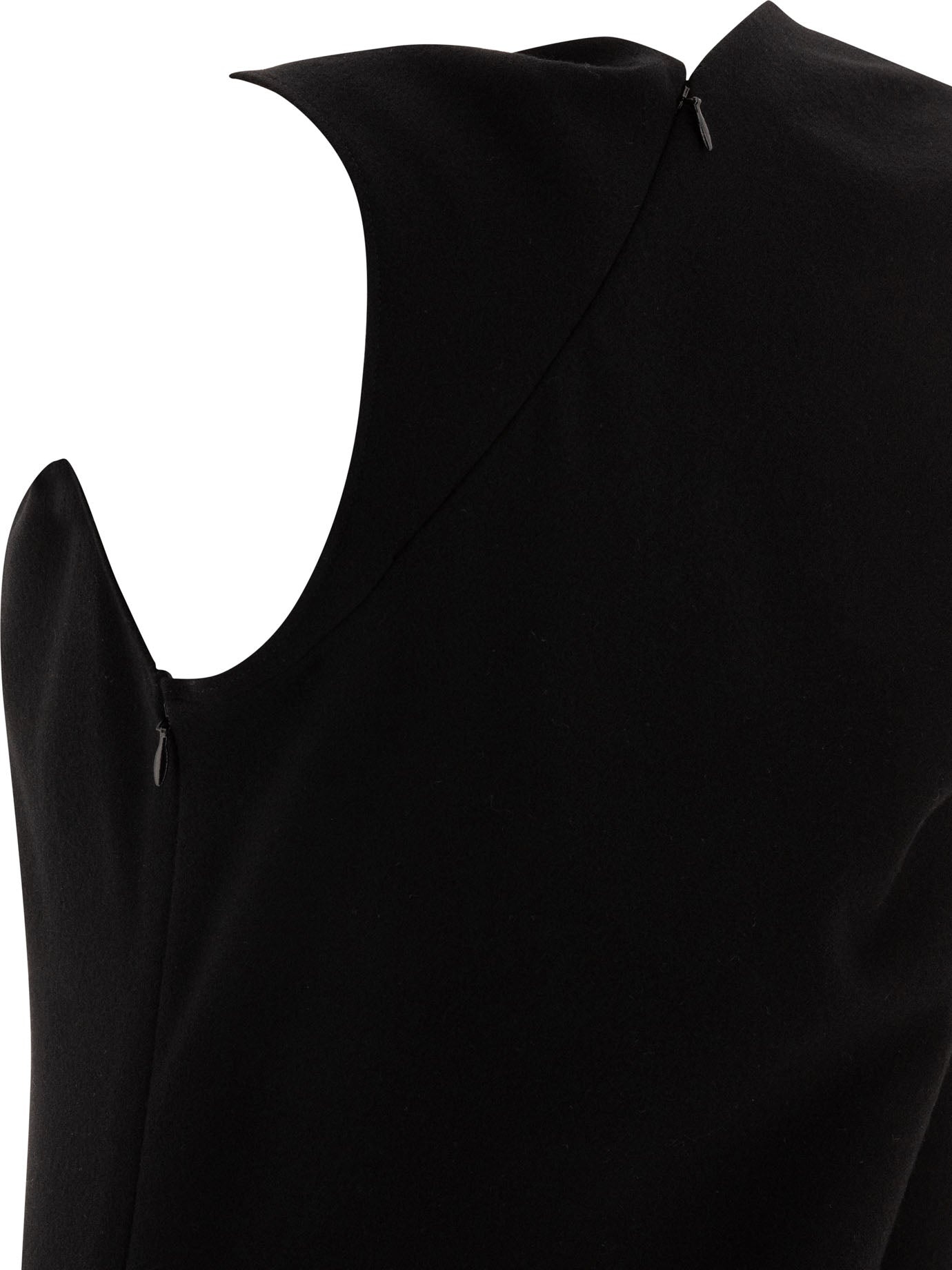 Alexander Mcqueen Knotted Detail Mini Dress - 4