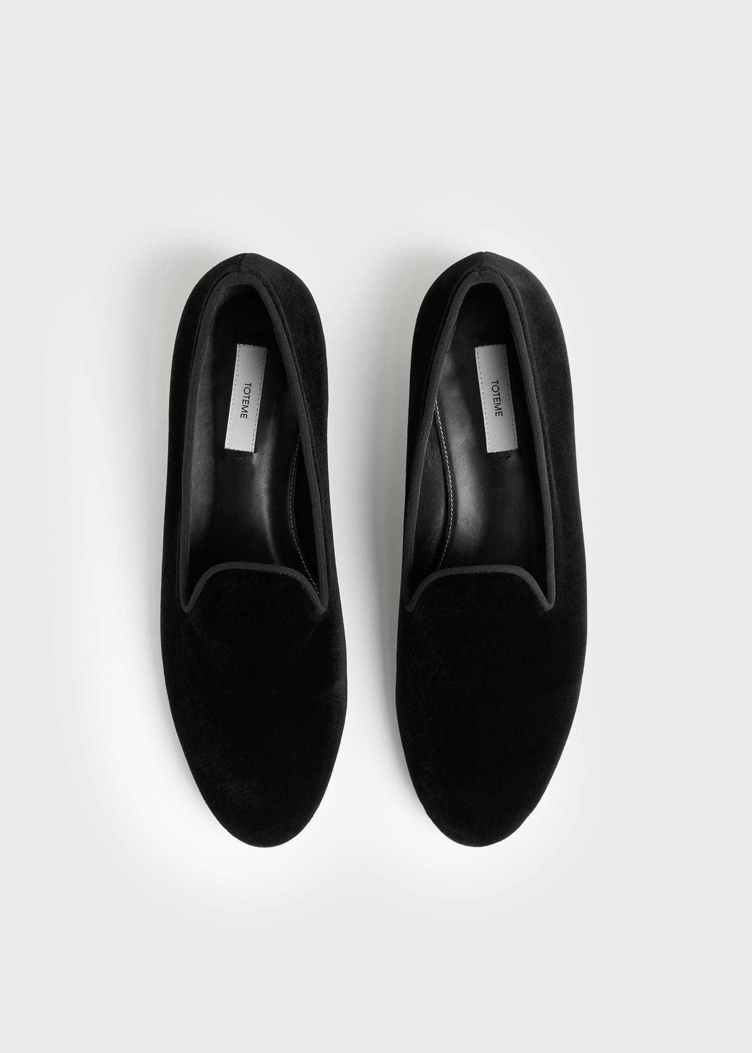 Velvet loafers black - 4