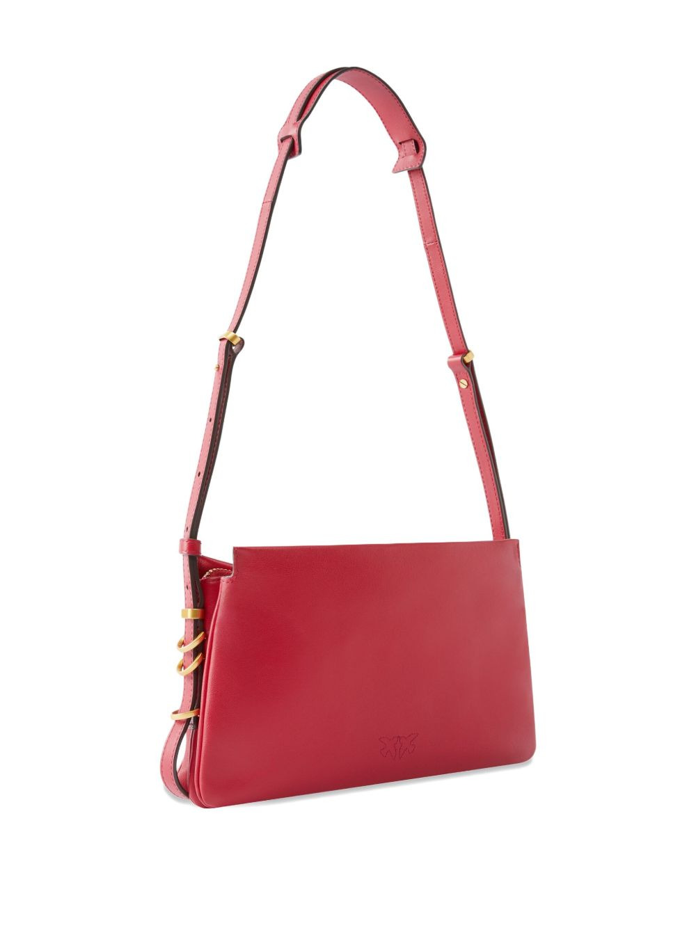 Love Birds-plaque leather cross body bag - 2