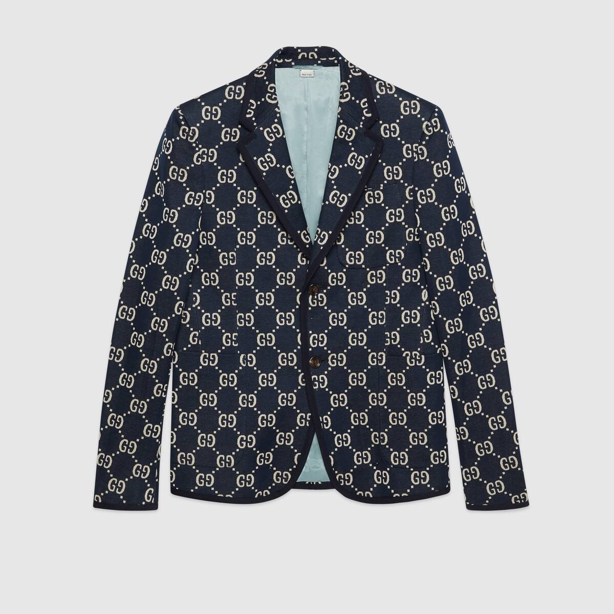 GG jacquard jacket - 1