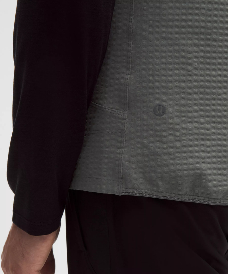 Grid Fleece Full-Zip Vest 5