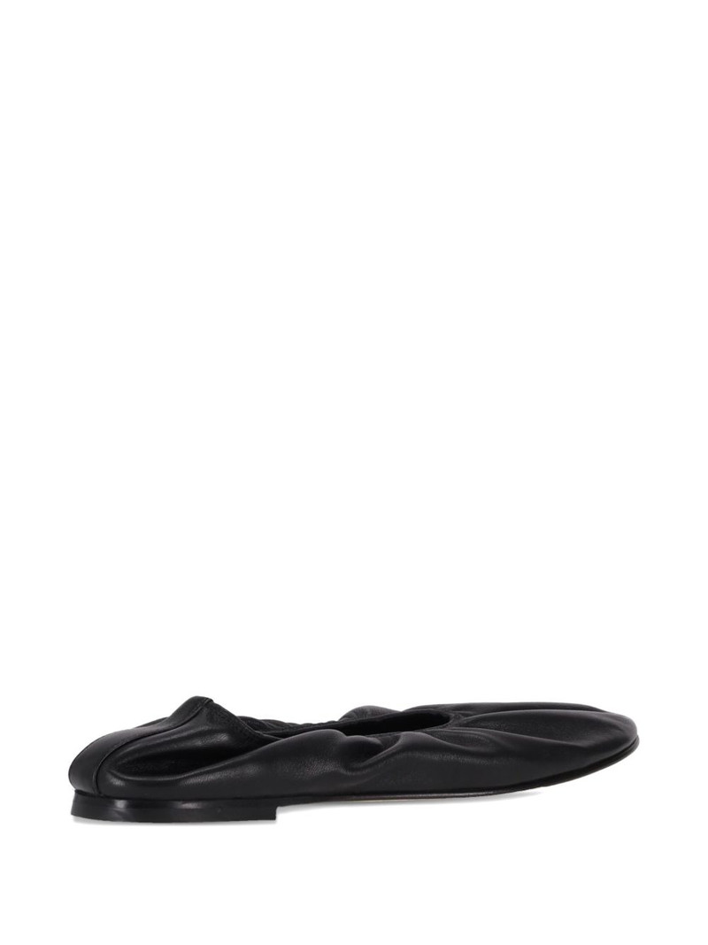 scrunch-effect ballet flats 4
