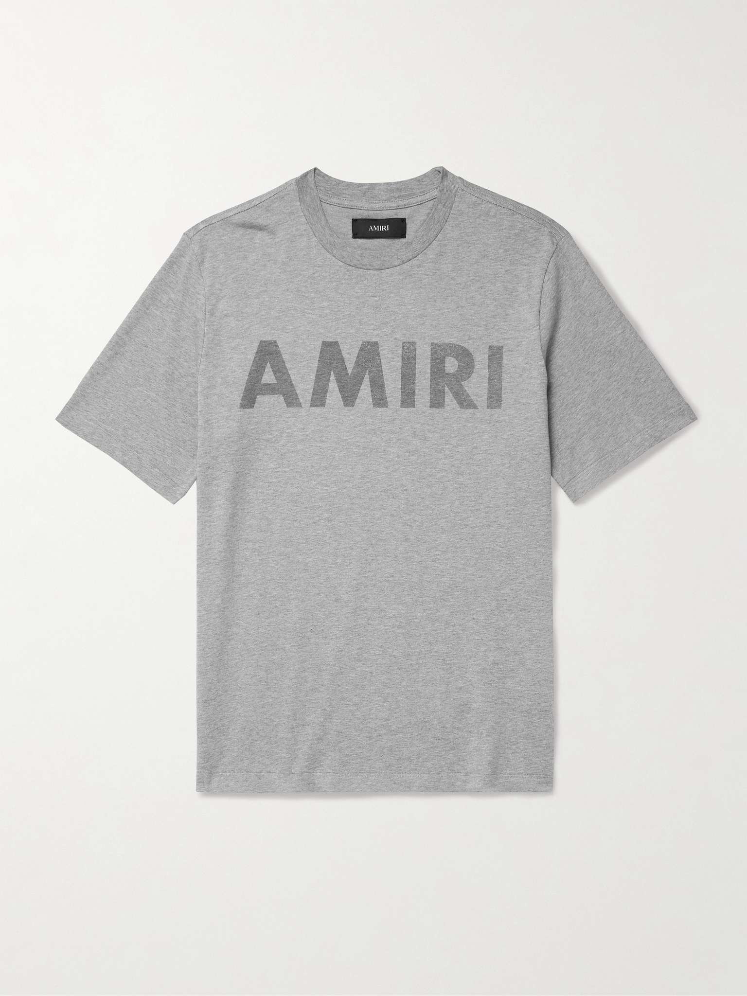Stencil Logo-Print Cotton-Jersey T-Shirt - 1