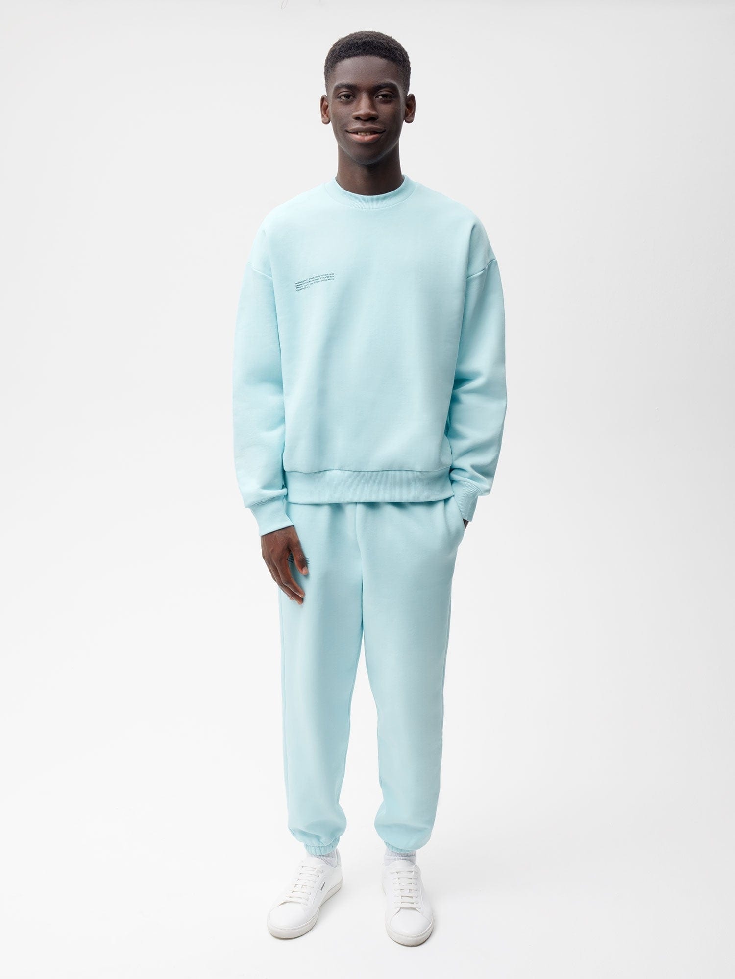 Mens 365 Heavyweight Track Pants - Powder Blue - 2
