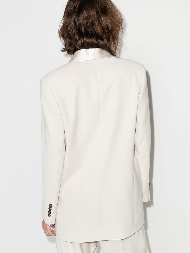 double-breasted shawl collar blazer 3