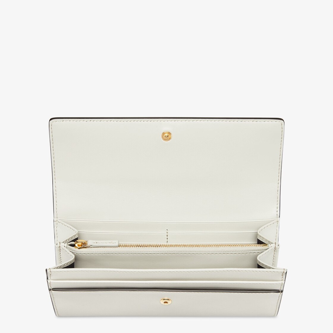 Continental Fendi Roma wallet fastened with a press stud. Spacious and well organized, with two guss - 3