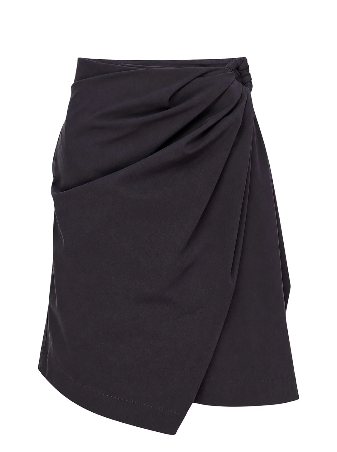 Draped Wrap Skort - 1