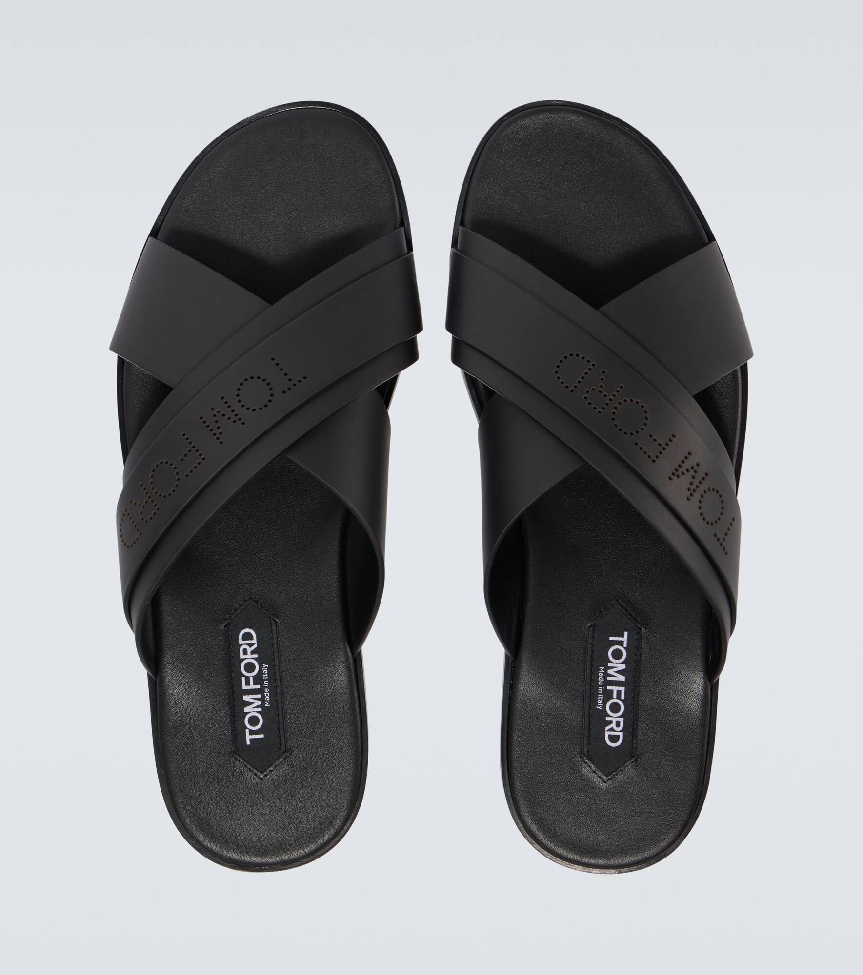 Preston T leather sandals - 4
