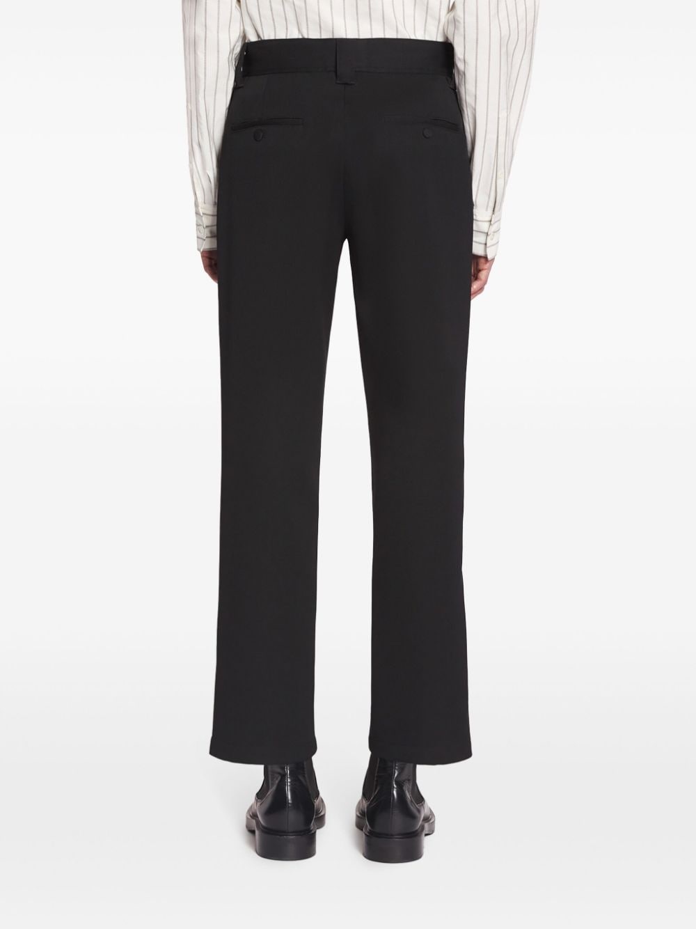 straight-leg trousers - 4