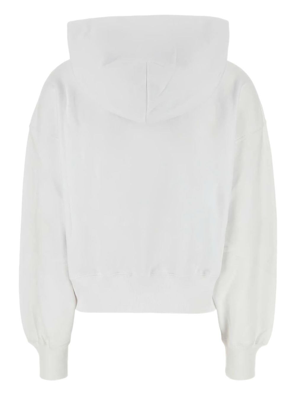 logo-embroidered hoodie - 2
