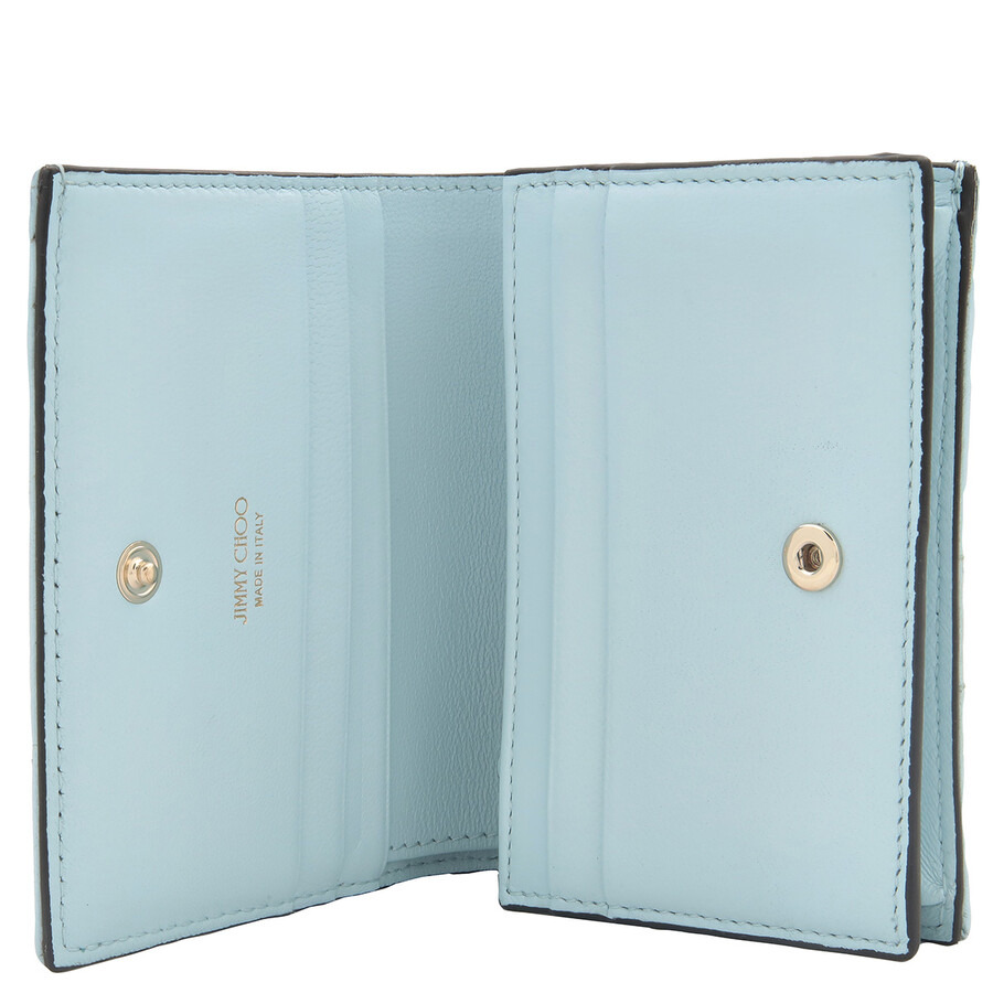 Jimmy Choo Hanne JC Emblem Leather Wallet - 5