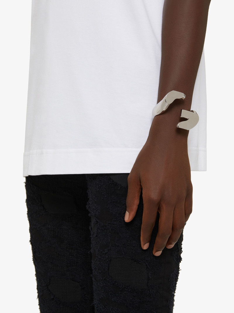 G CHAIN CUFF IN METAL 4