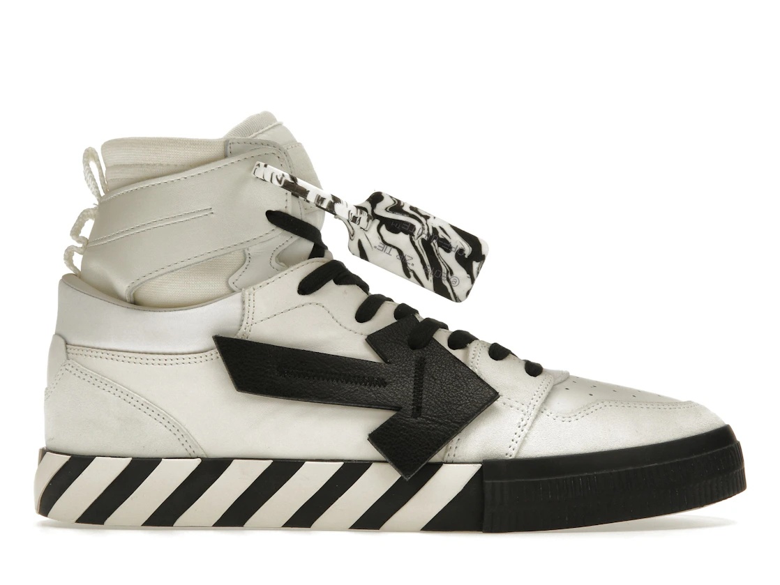 OFF-WHITE Vulcanized Hi Top White Black - 1