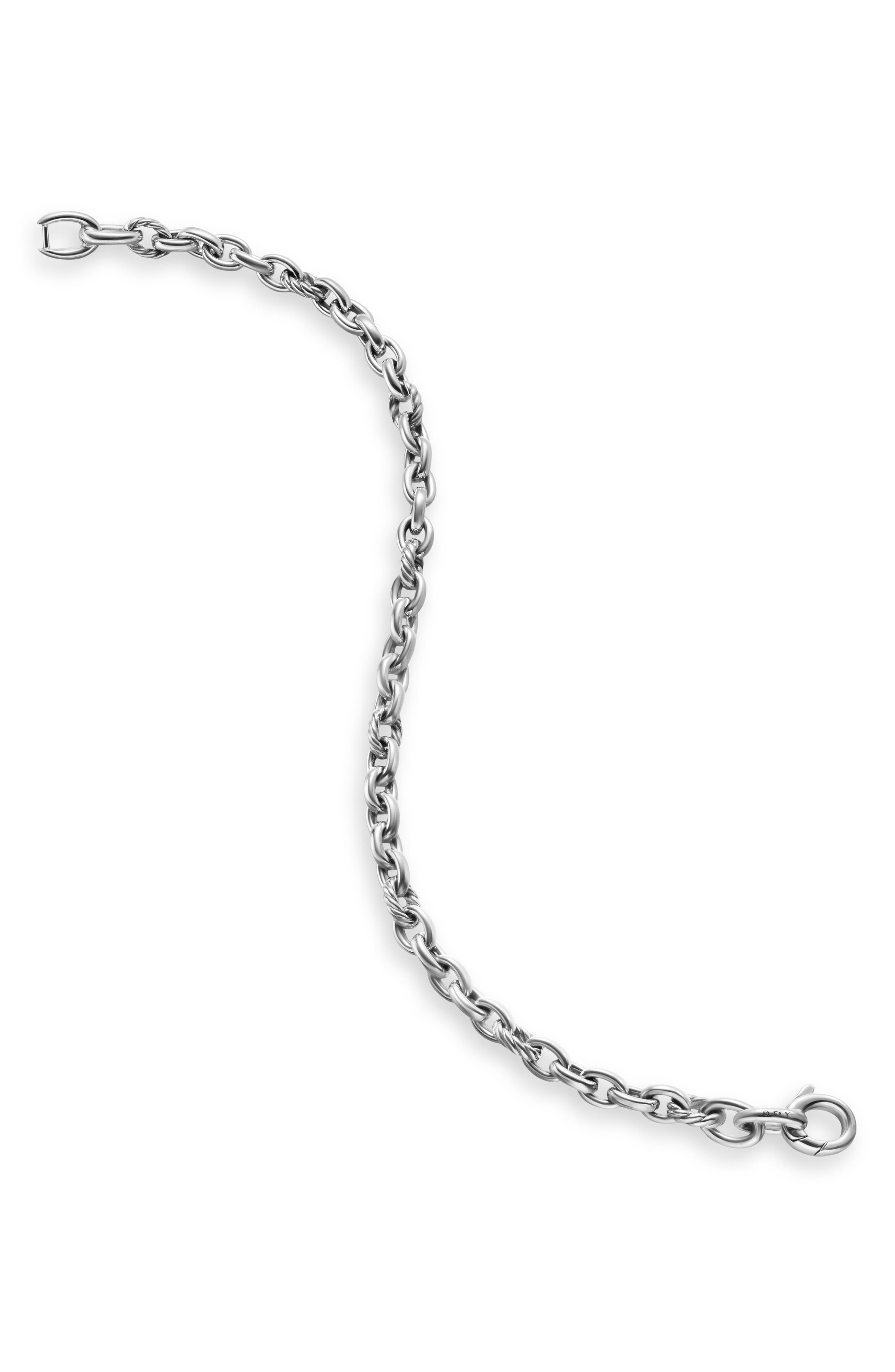 David Yurman Mercer® Petite Chain Bracelet in Sterling Silver, 4.5mm at Nordstrom - 4