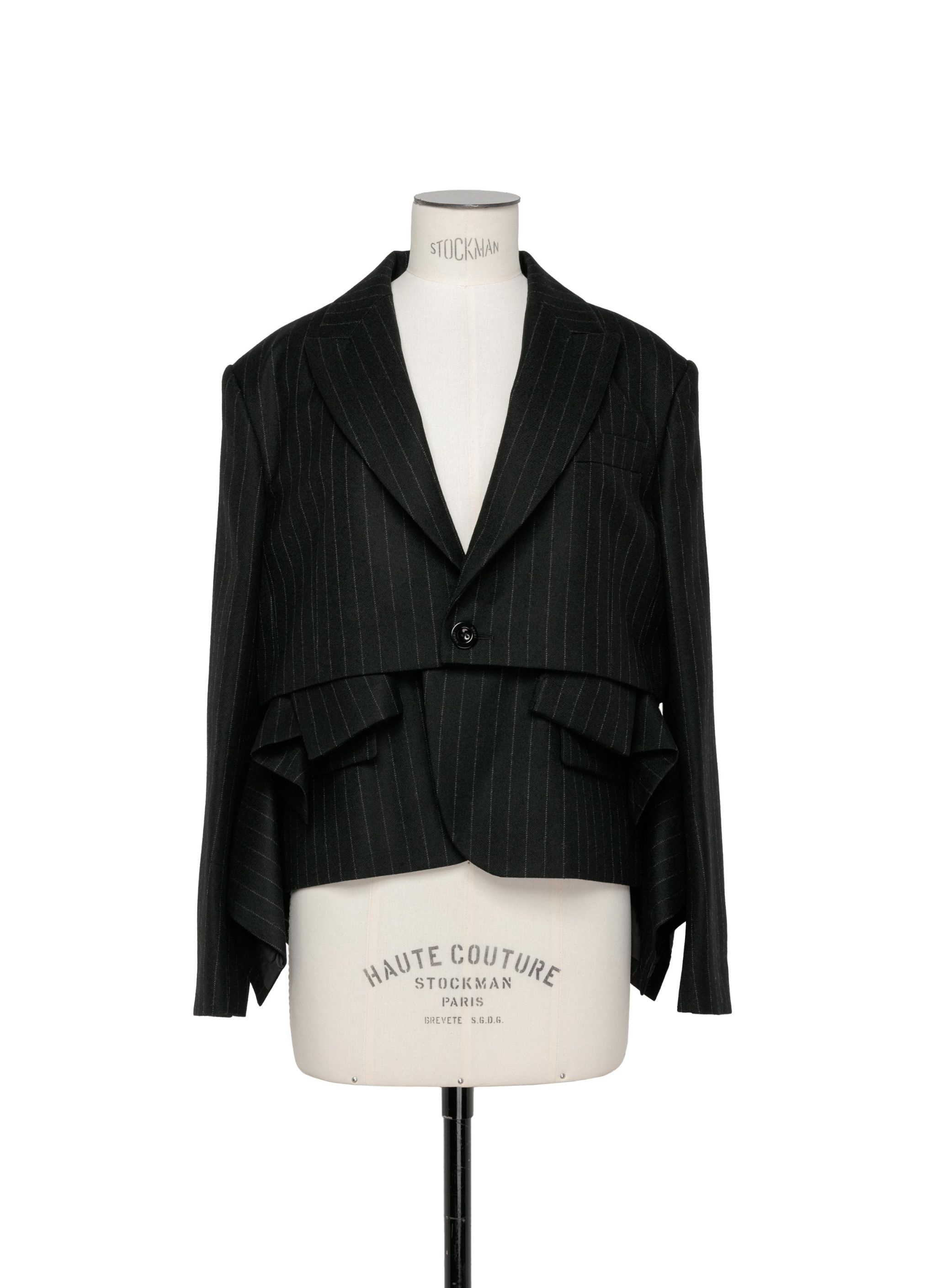 Chalk Stripe Jacket - 1