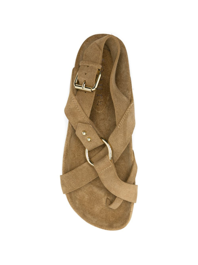 Mexico buckle-fastening ring-detail sandals 4