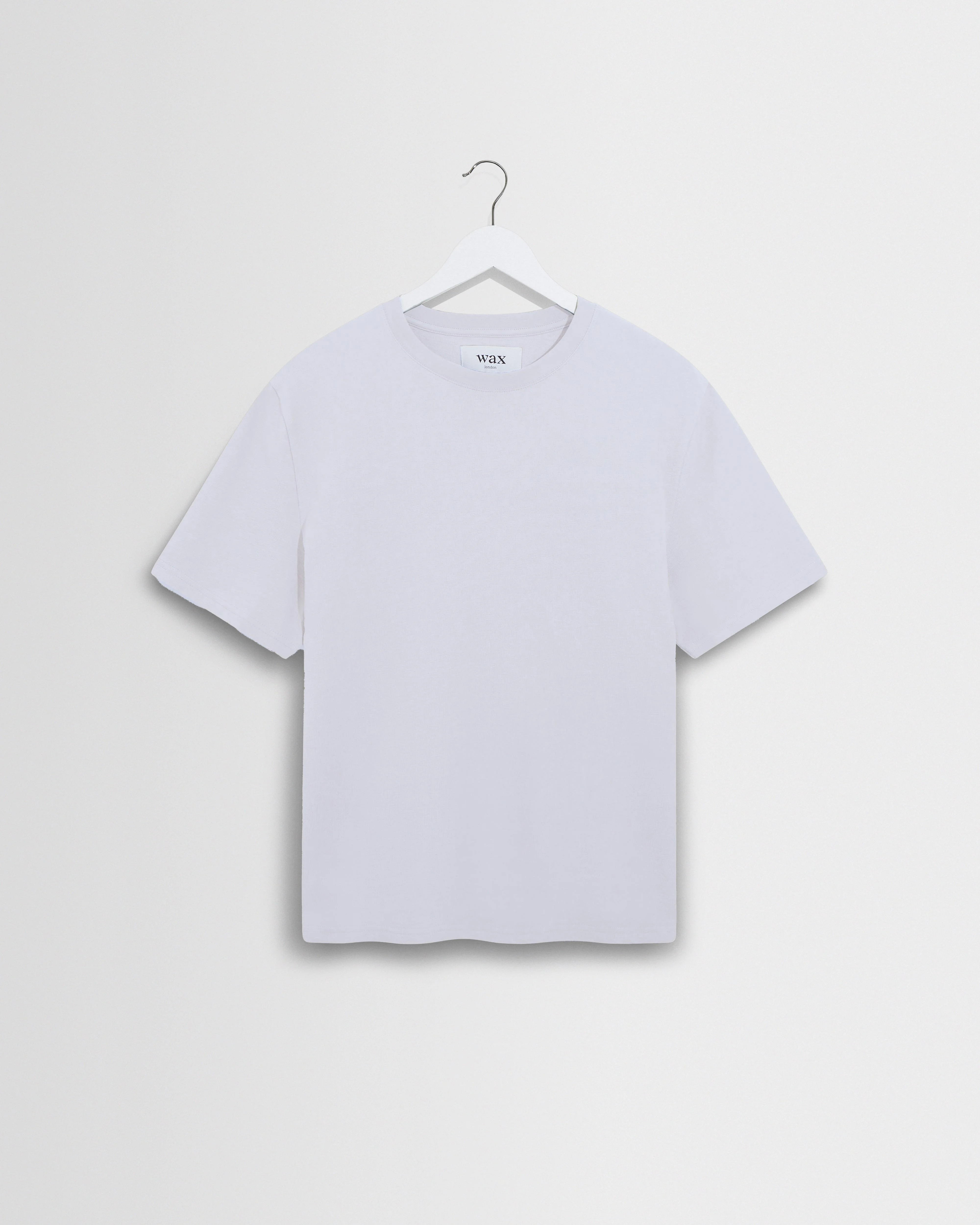Dean - White Textured Organic Cotton T-Shirt - 1