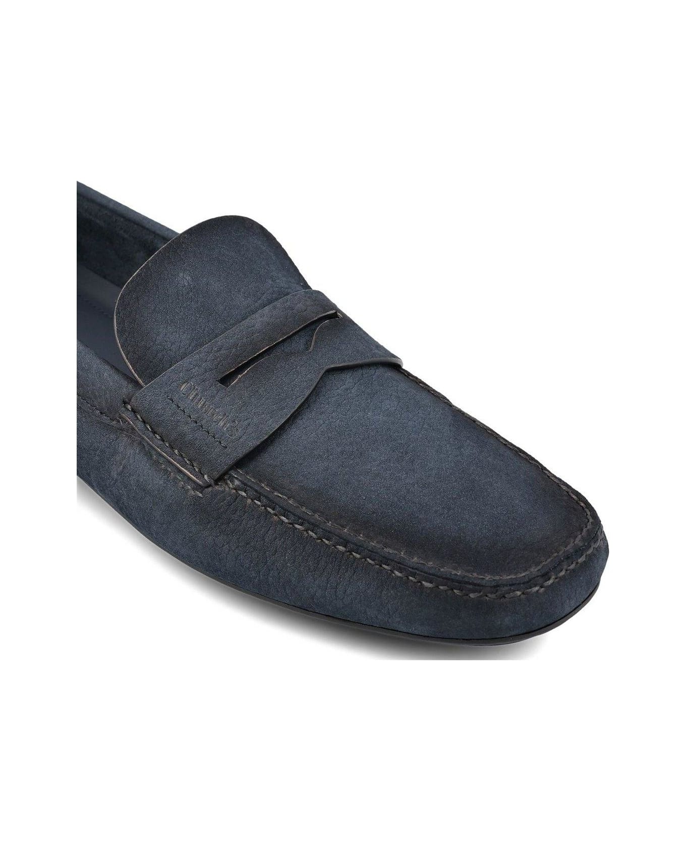 Round-toe Slip-on Loafers - 4