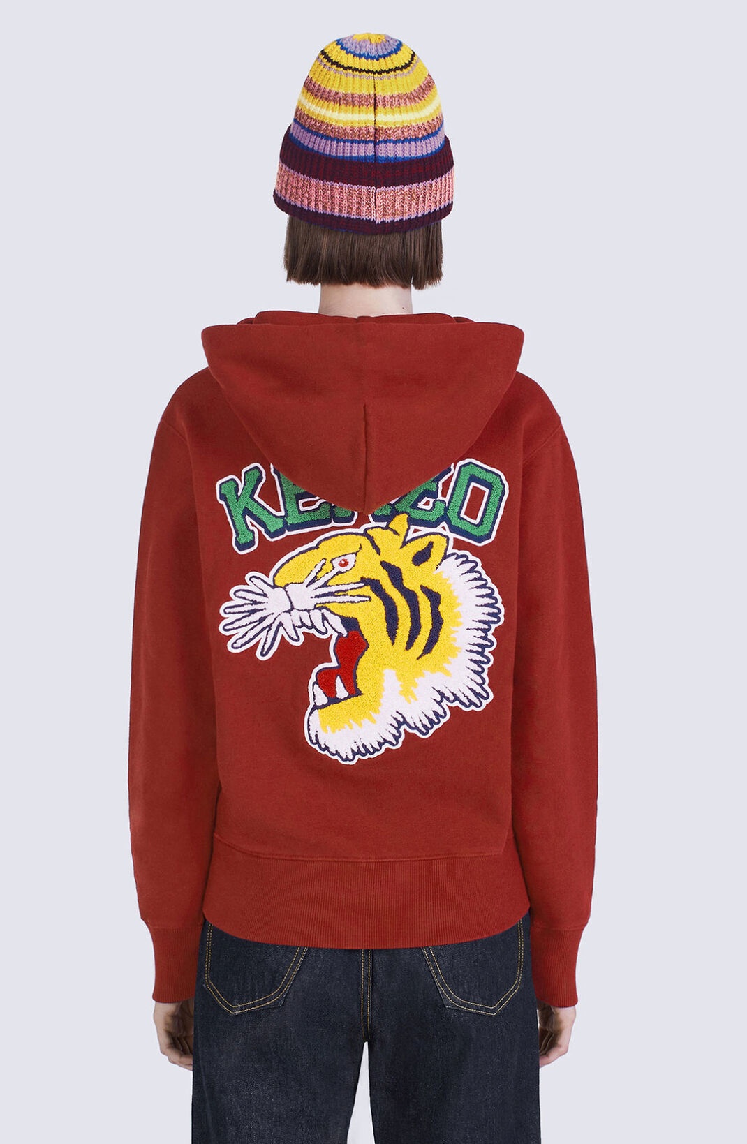 'Tiger Varsity' oversized hoodie - 6