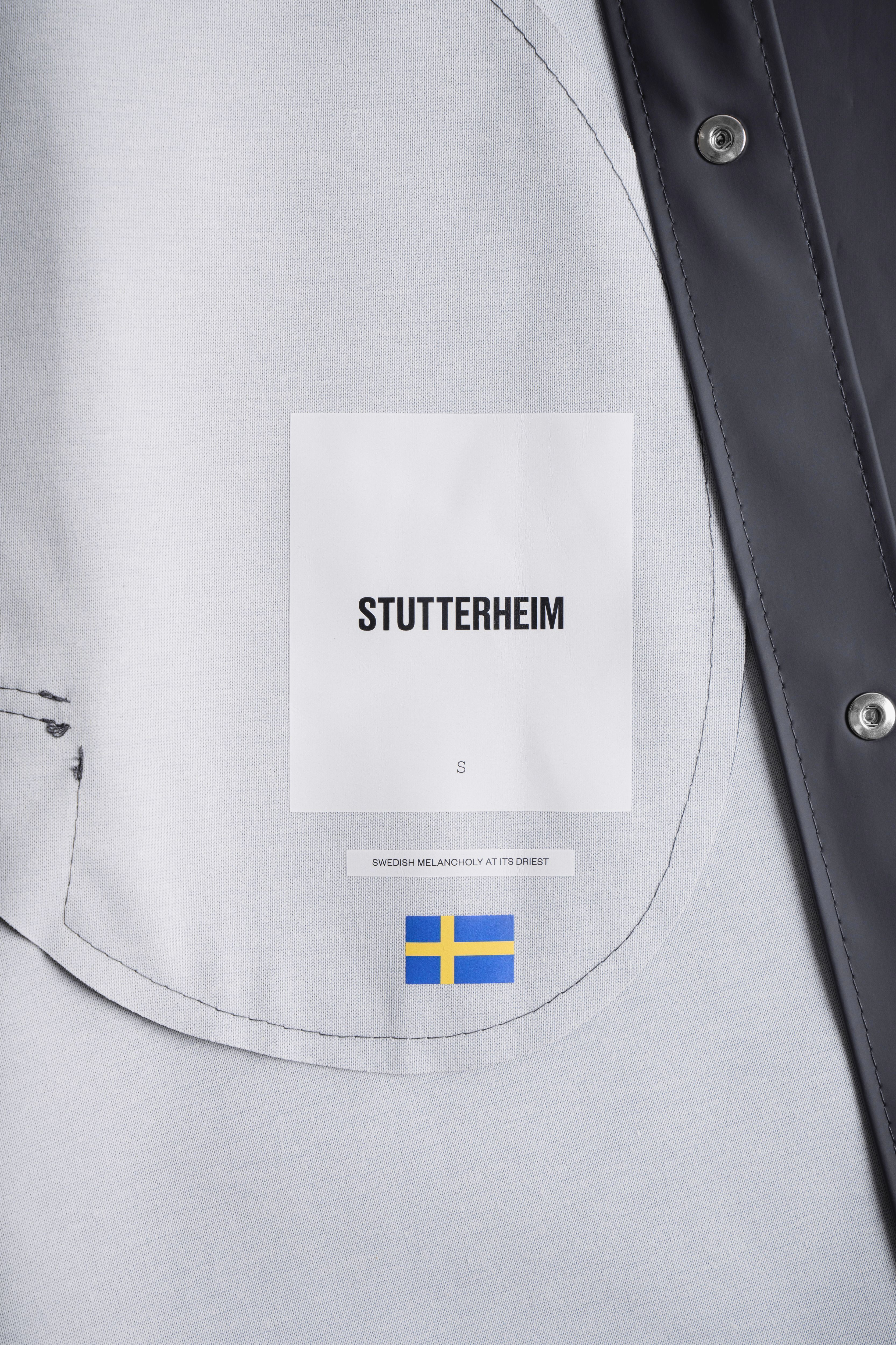 Stockholm Long Raincoat Charcoal - 8
