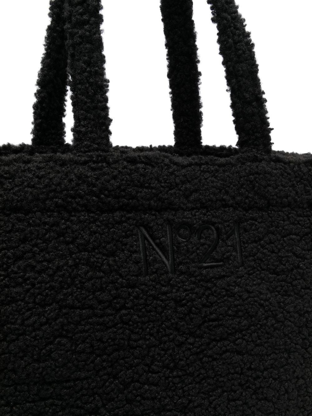 maxi logo-embroidered shopper tote bag - 4