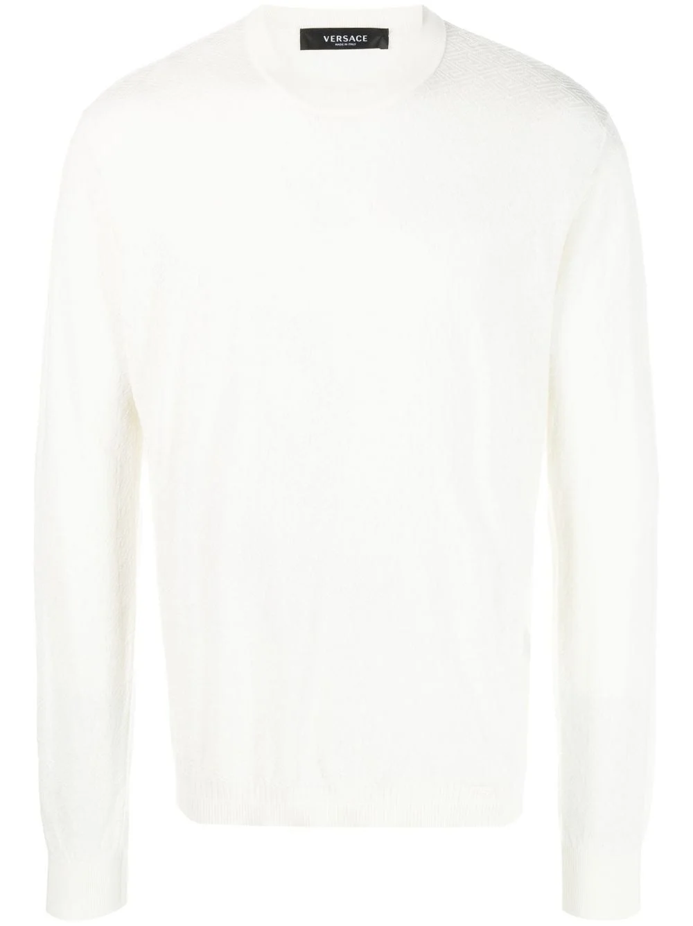 La Greca cotton-silk jumper - 1