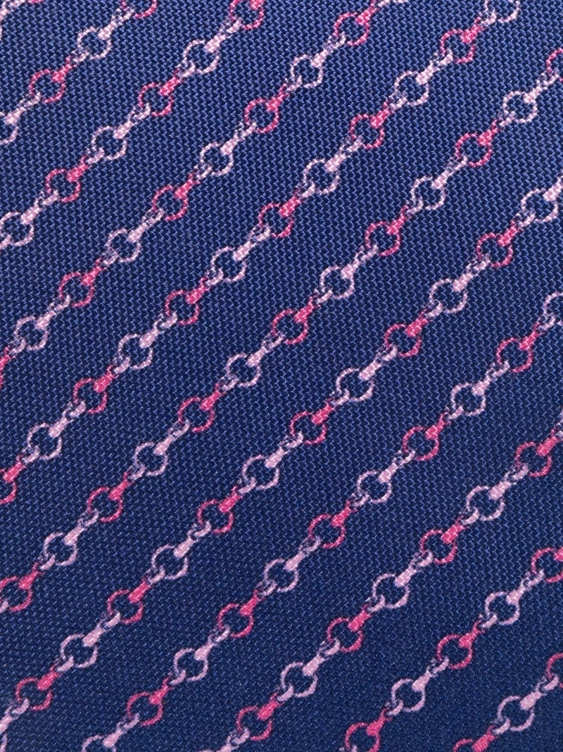 graphic-print silk tie - 2