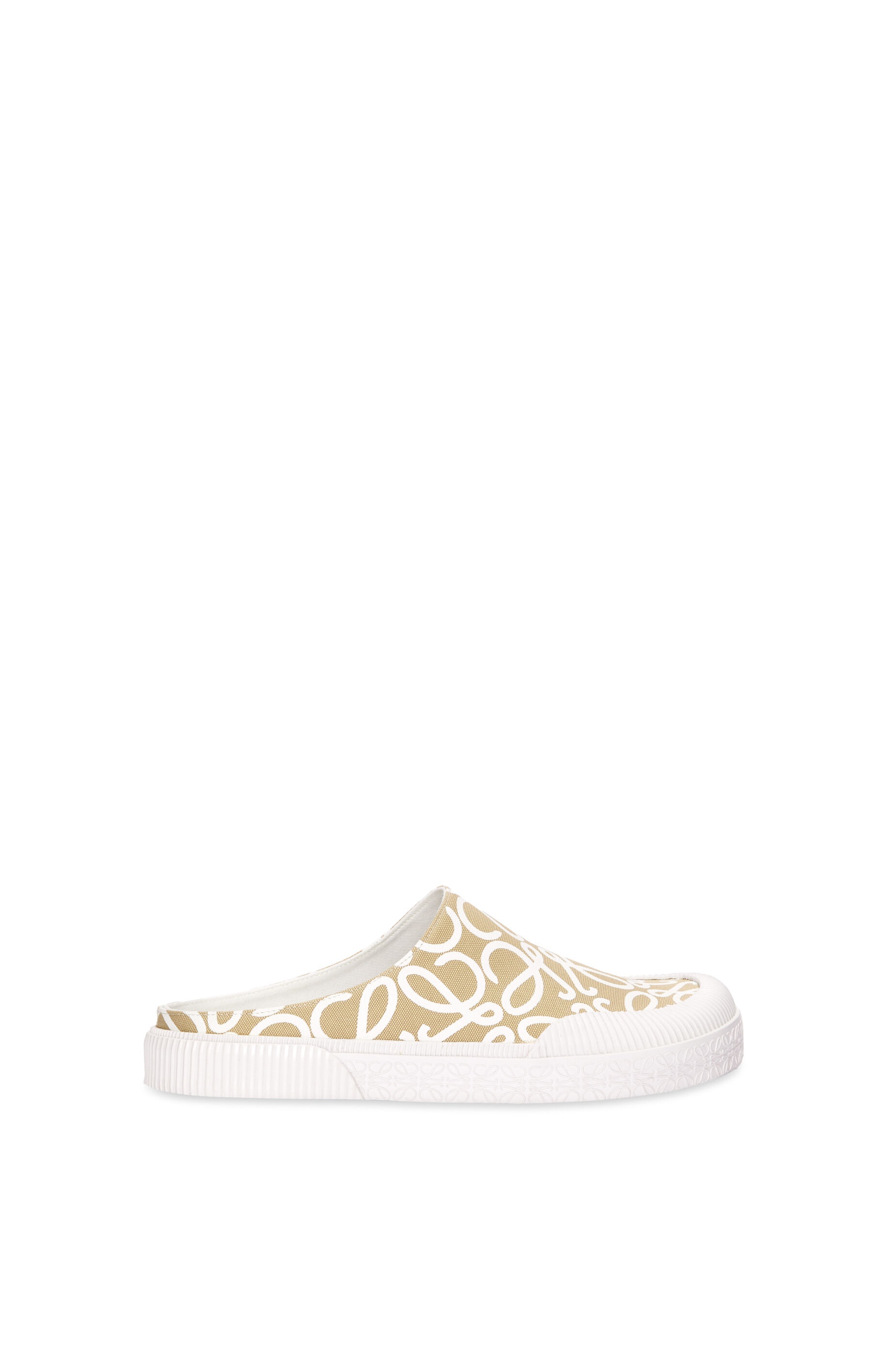Vulcanised sneakermule in canvas - 1
