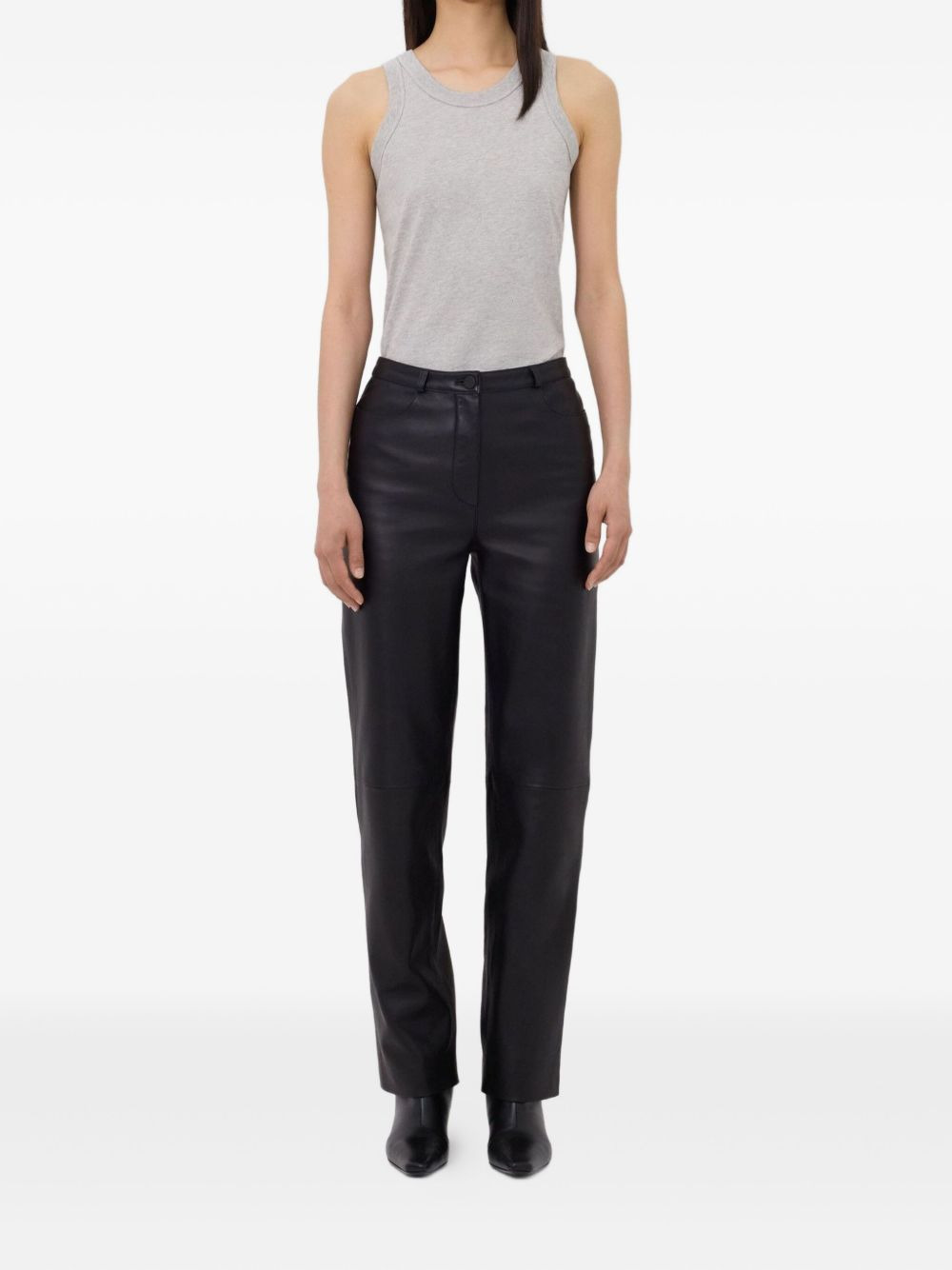 Cobe leather trousers - 2