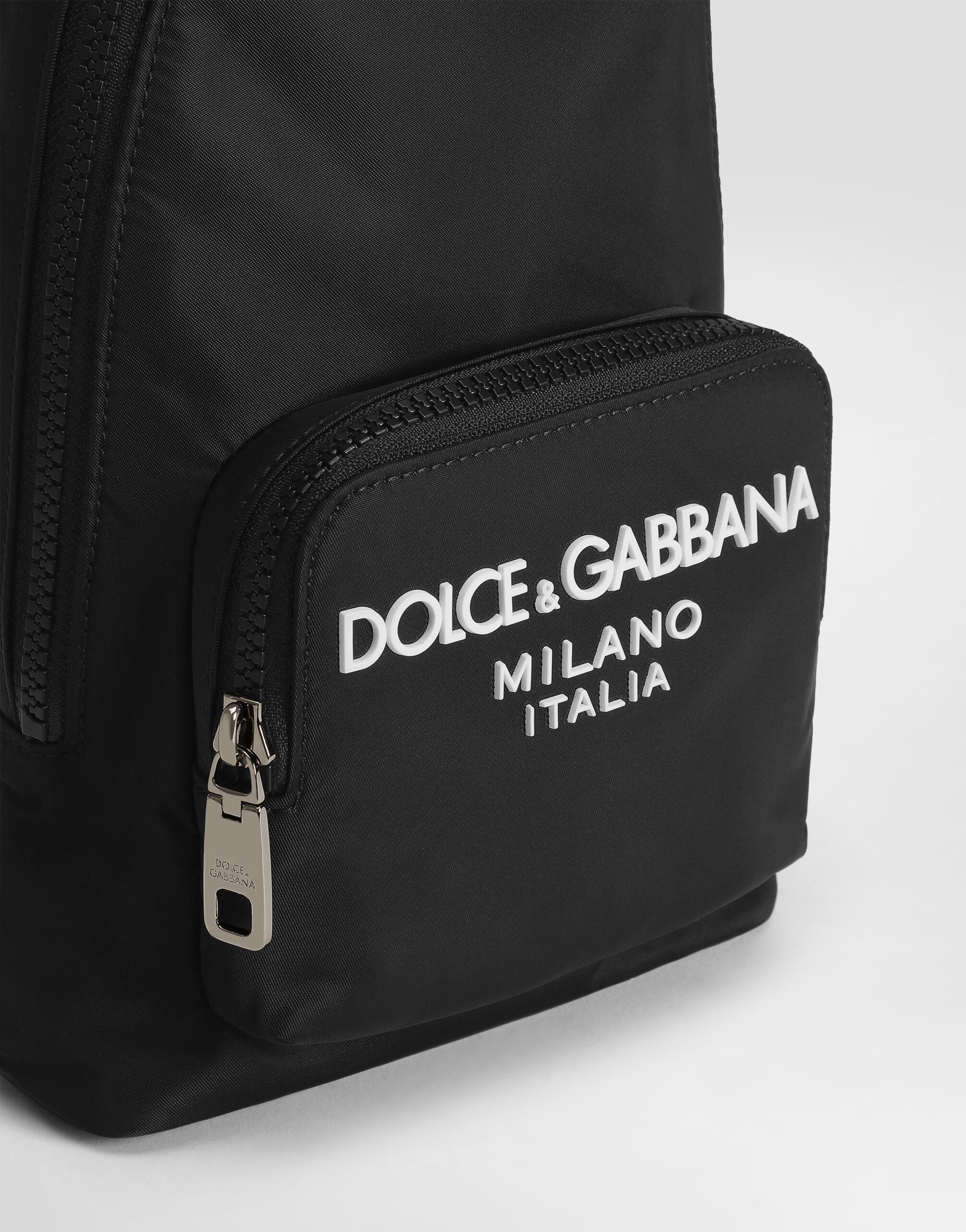 Nylon crossbody backpack - 6