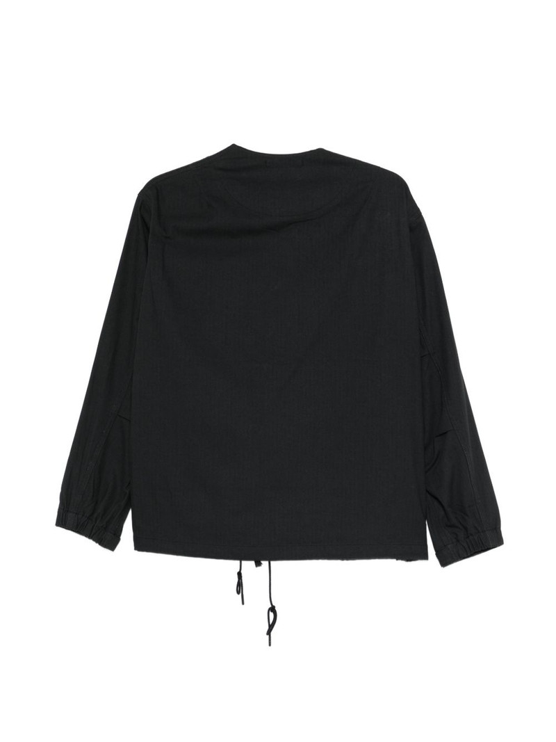 snow peak zip-fastening pocket jacket outlook