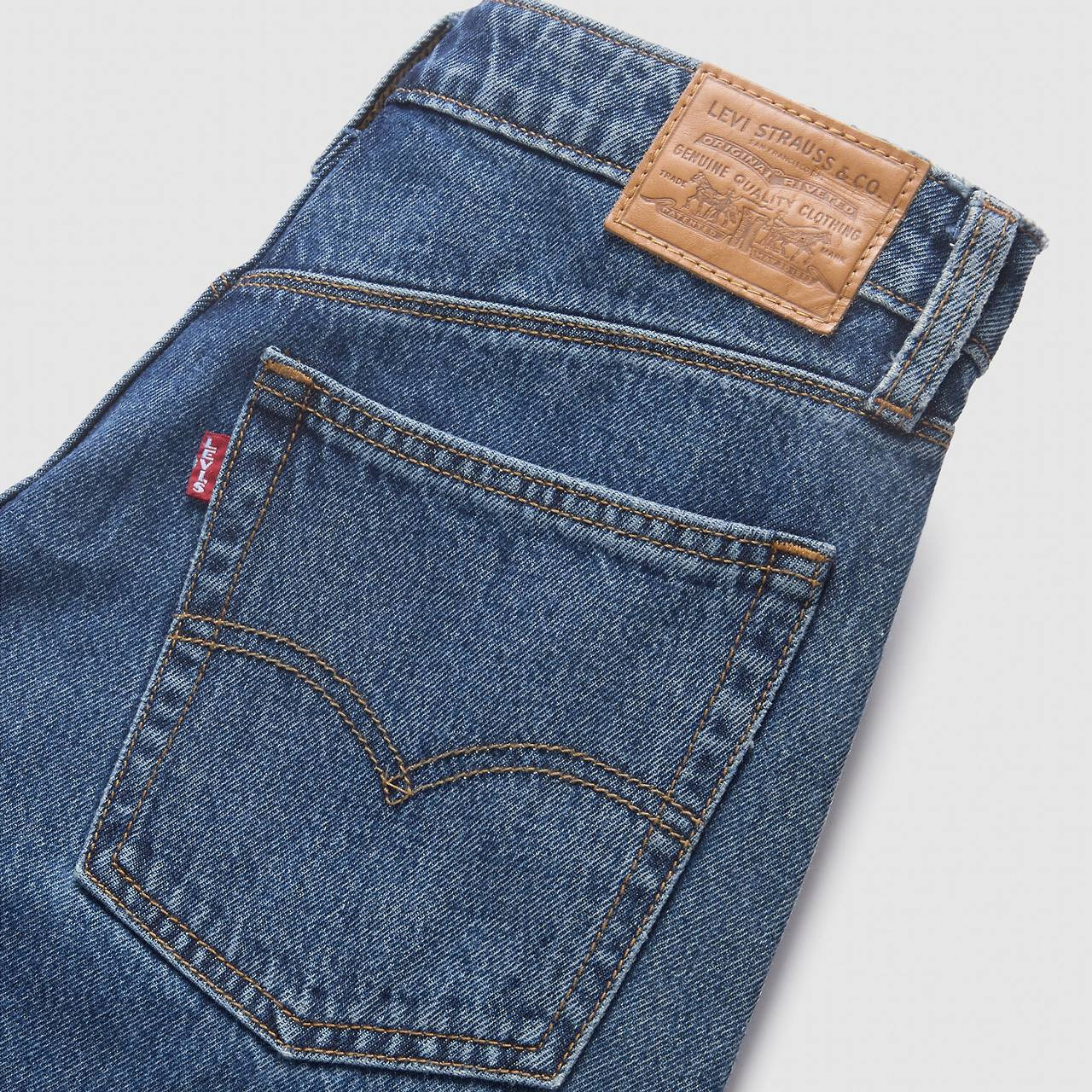 BARREL SADDLE BACK WOMEN'S JEANS - 7