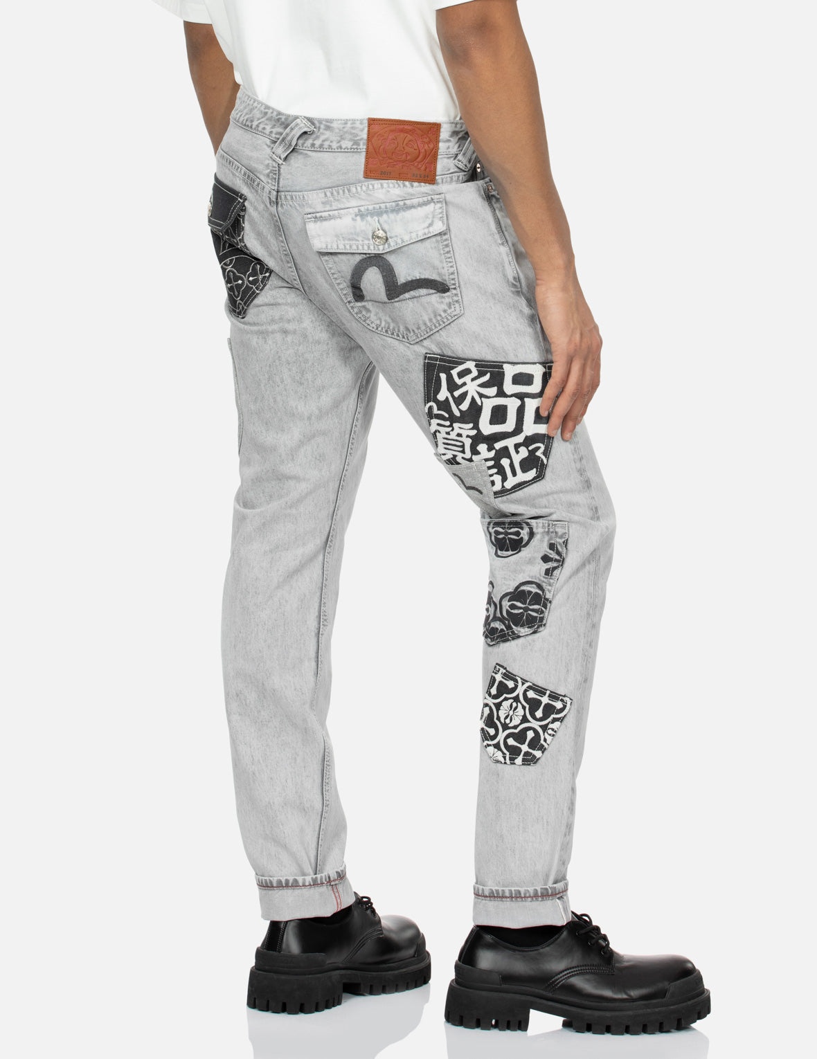 Multi-Pocket Carrot Fit Denim Jeans #2017 - 6