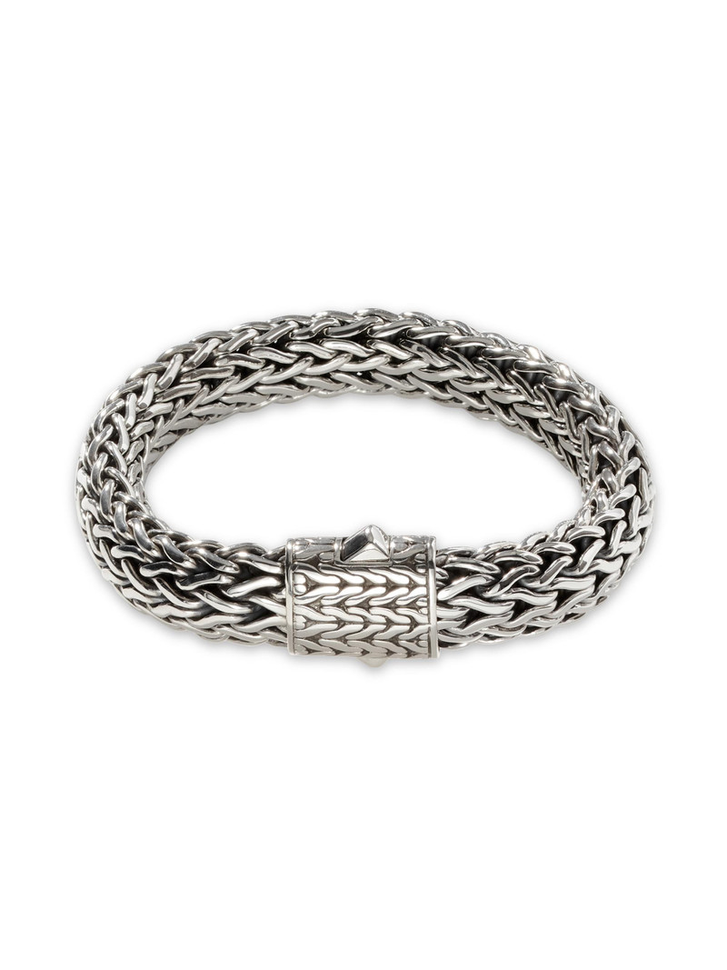 Women's Classic Chain Sterling Silver Bracelet - Silver 4