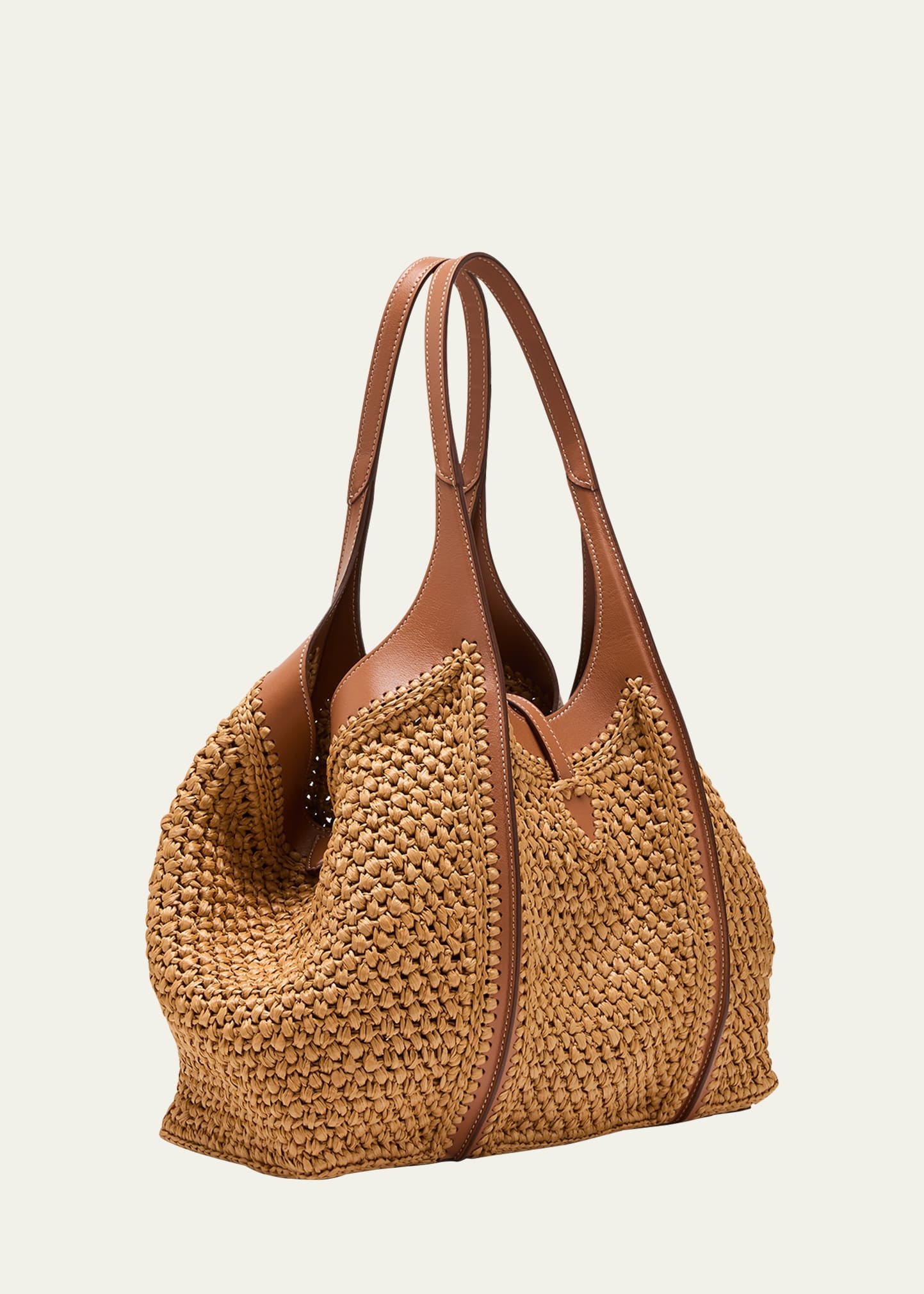 Crochet Shopping Tote Bag - 3
