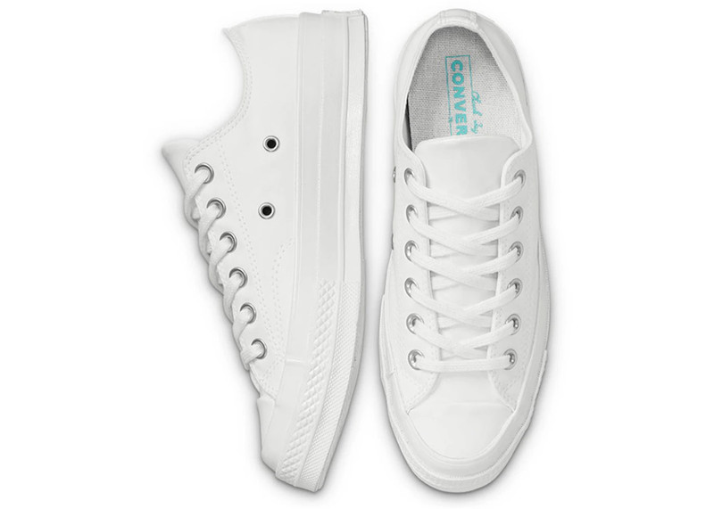 Converse Converse Chuck Taylor All Star 70 Ox Patent Pop Triple White (Women's) outlook