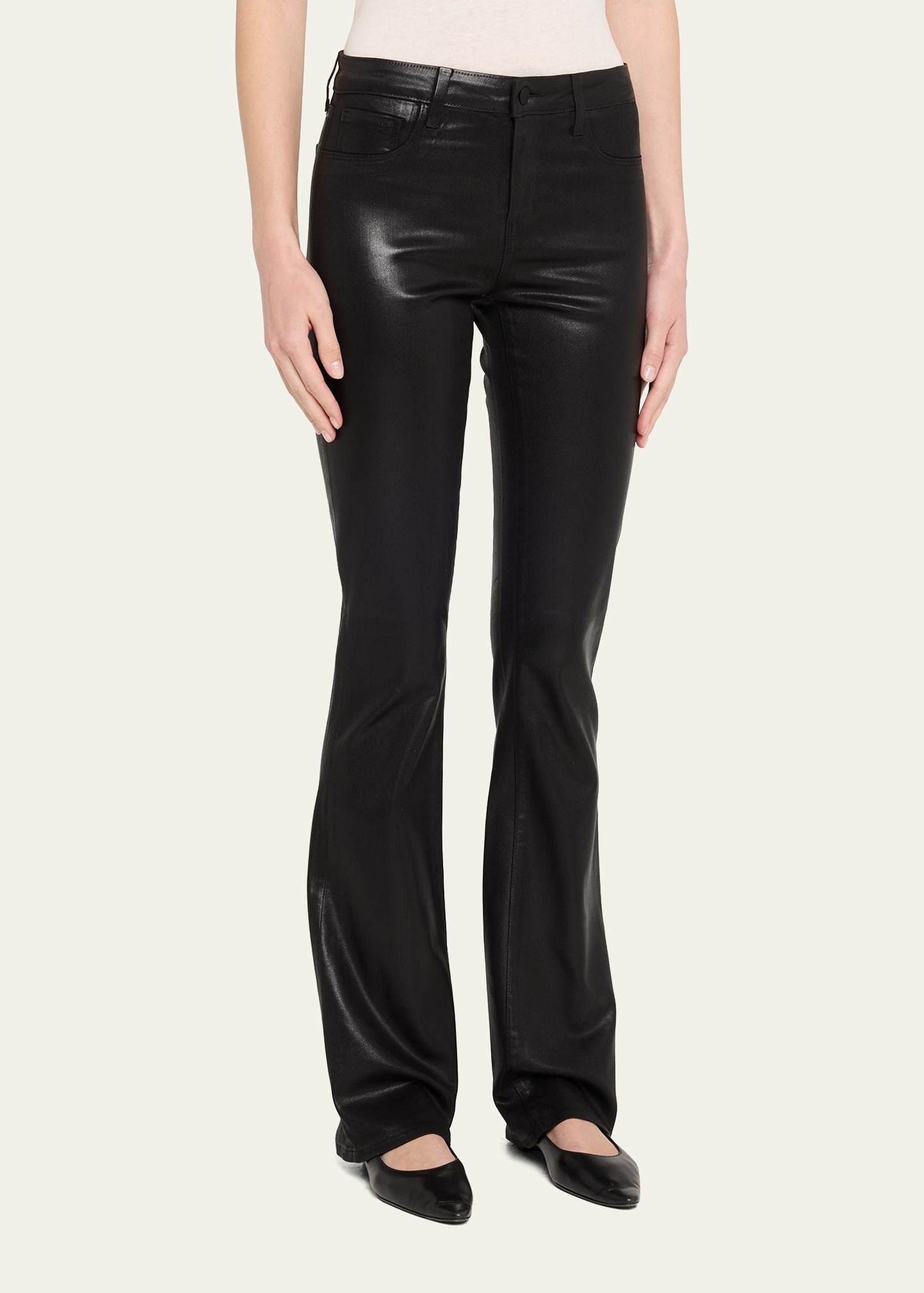 Selma High-Rise Sleek Baby Boot Jeans - 4