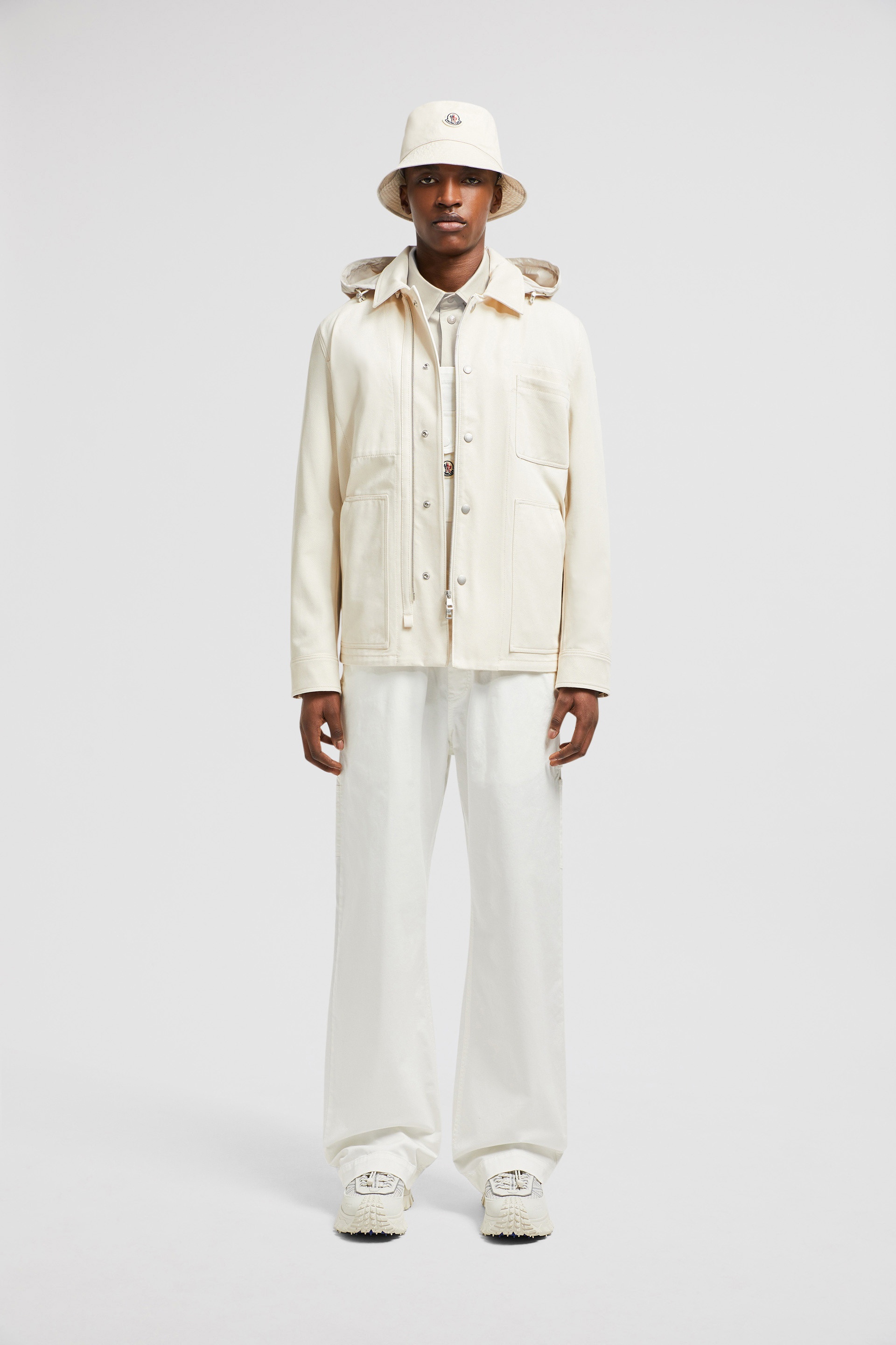 Guerledan Hooded Cotton Shirt Jacket - 2