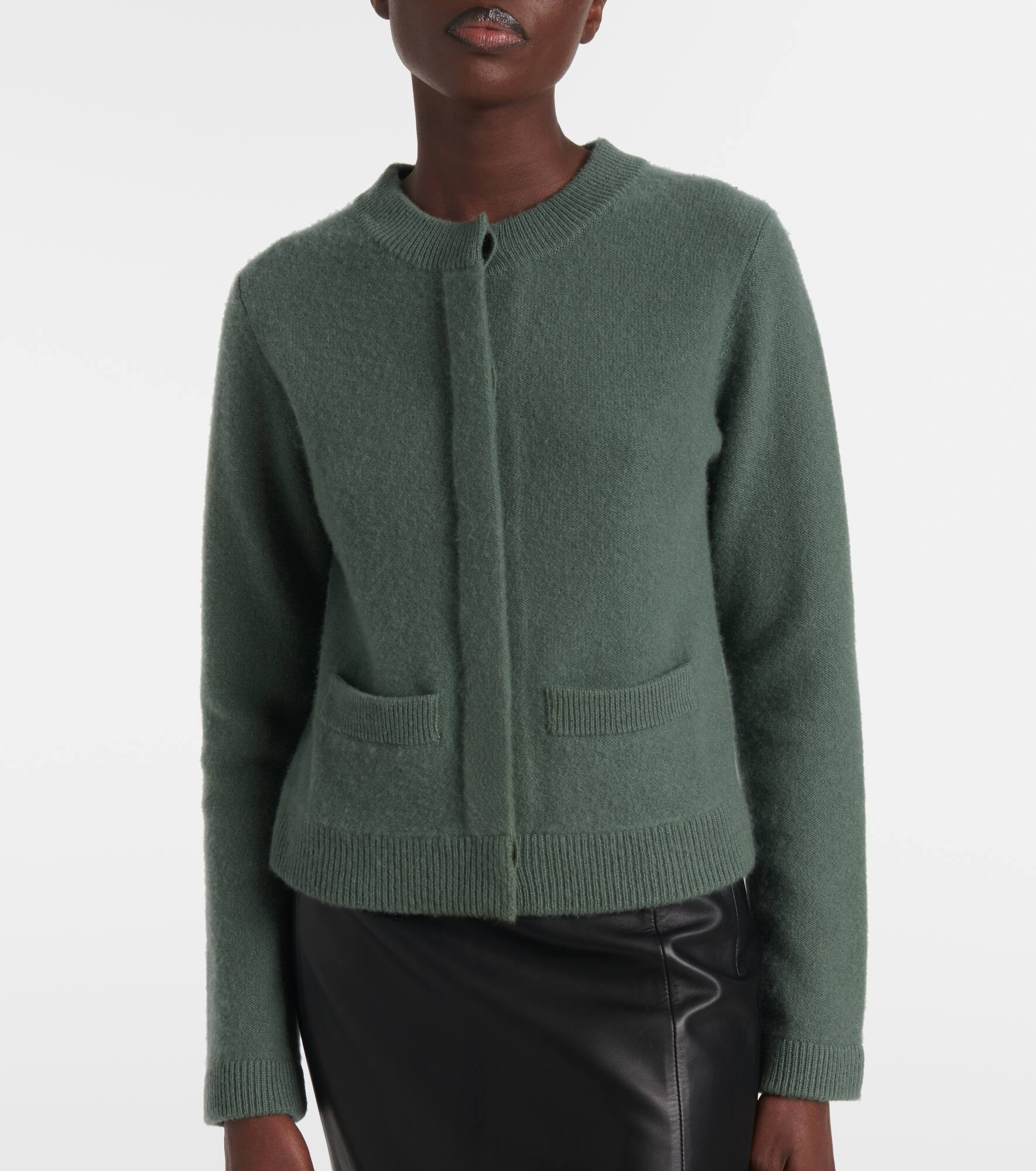 Shrunken Boiled knitted jacket - 6