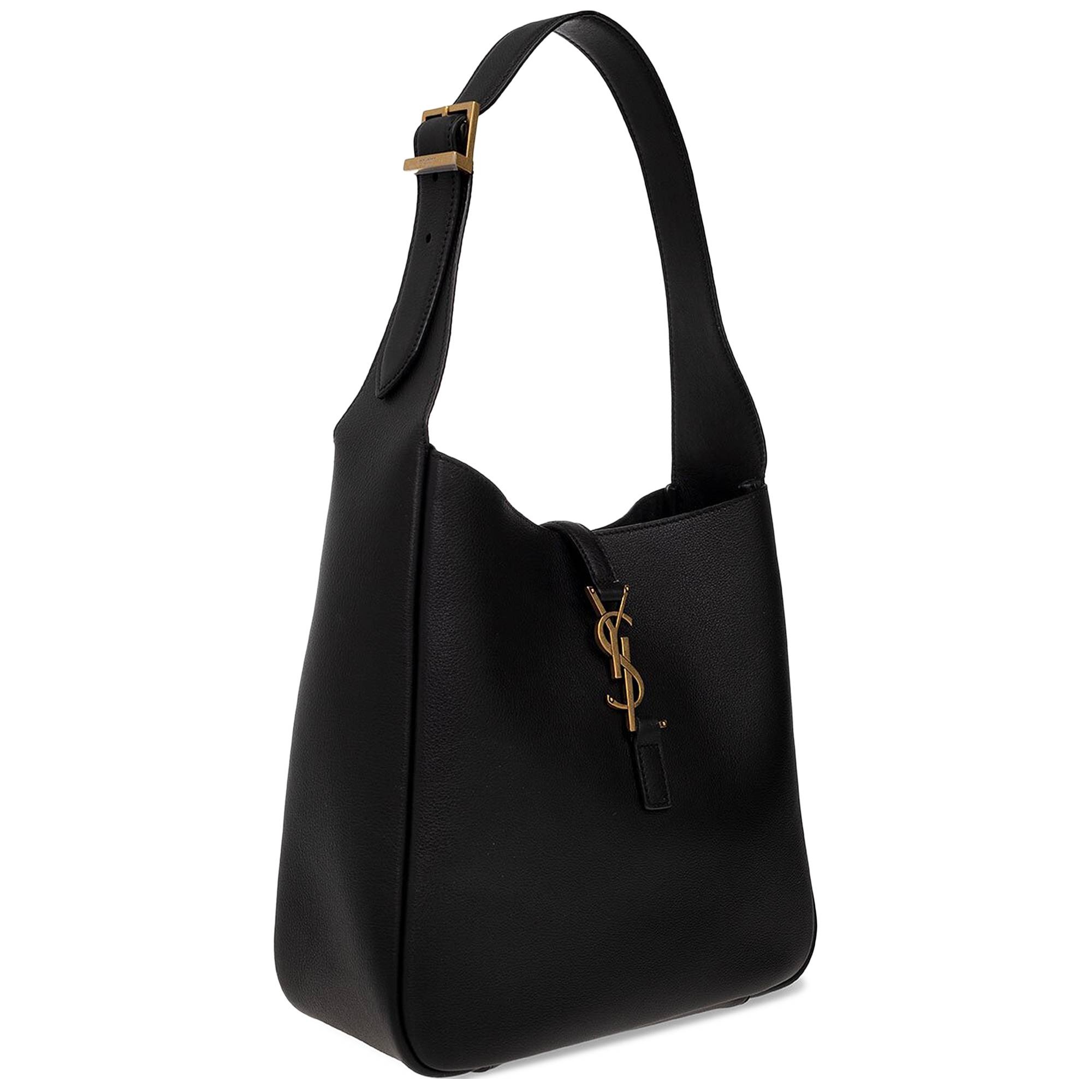 Saint Laurent Le 5 A 7 Supple Hobo Bag 'Black' - 3